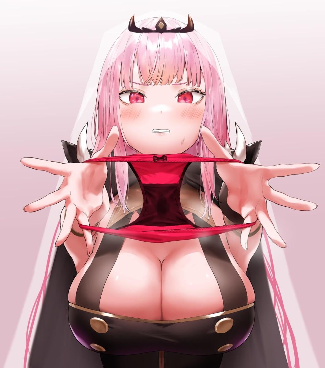 Calli showing her undies (黒い砂) [Hololive] - 黒い砂