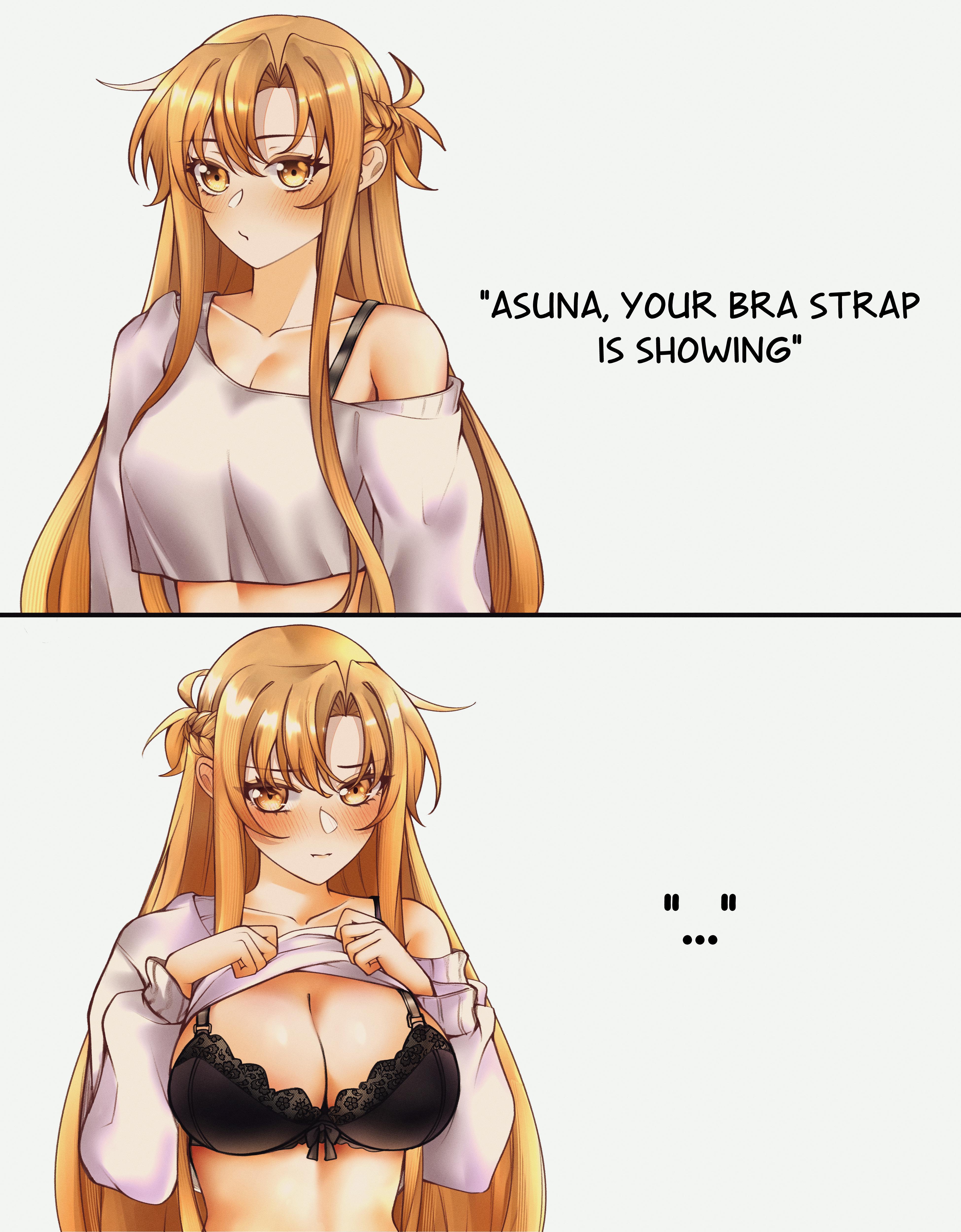 Asuna Yuuki bra strap trend (rizqyan_3) [Sword Art Online] - rizqyan_3