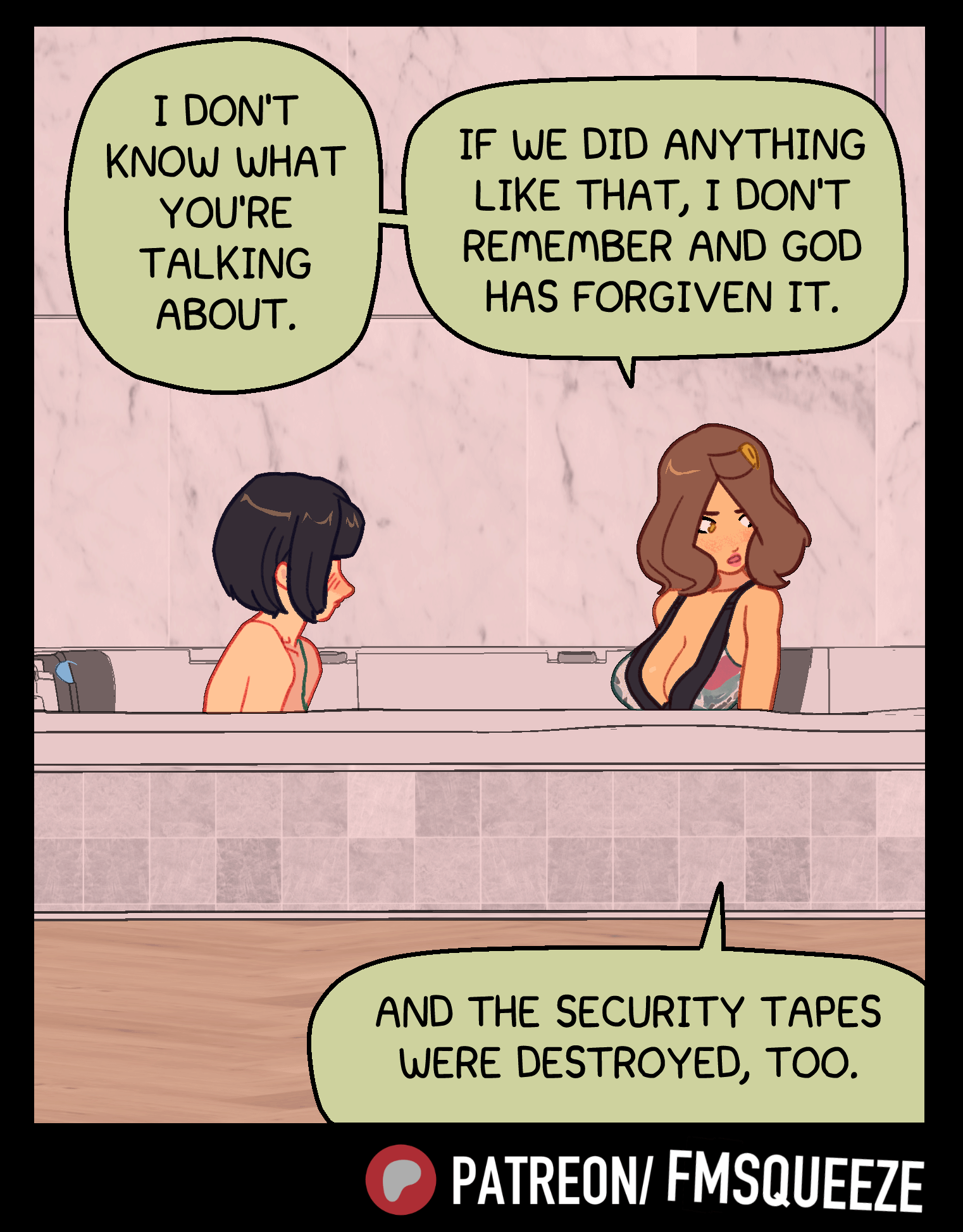 Chastity's Hot Tub (fmsqueeze) [OC] - fmsqueeze