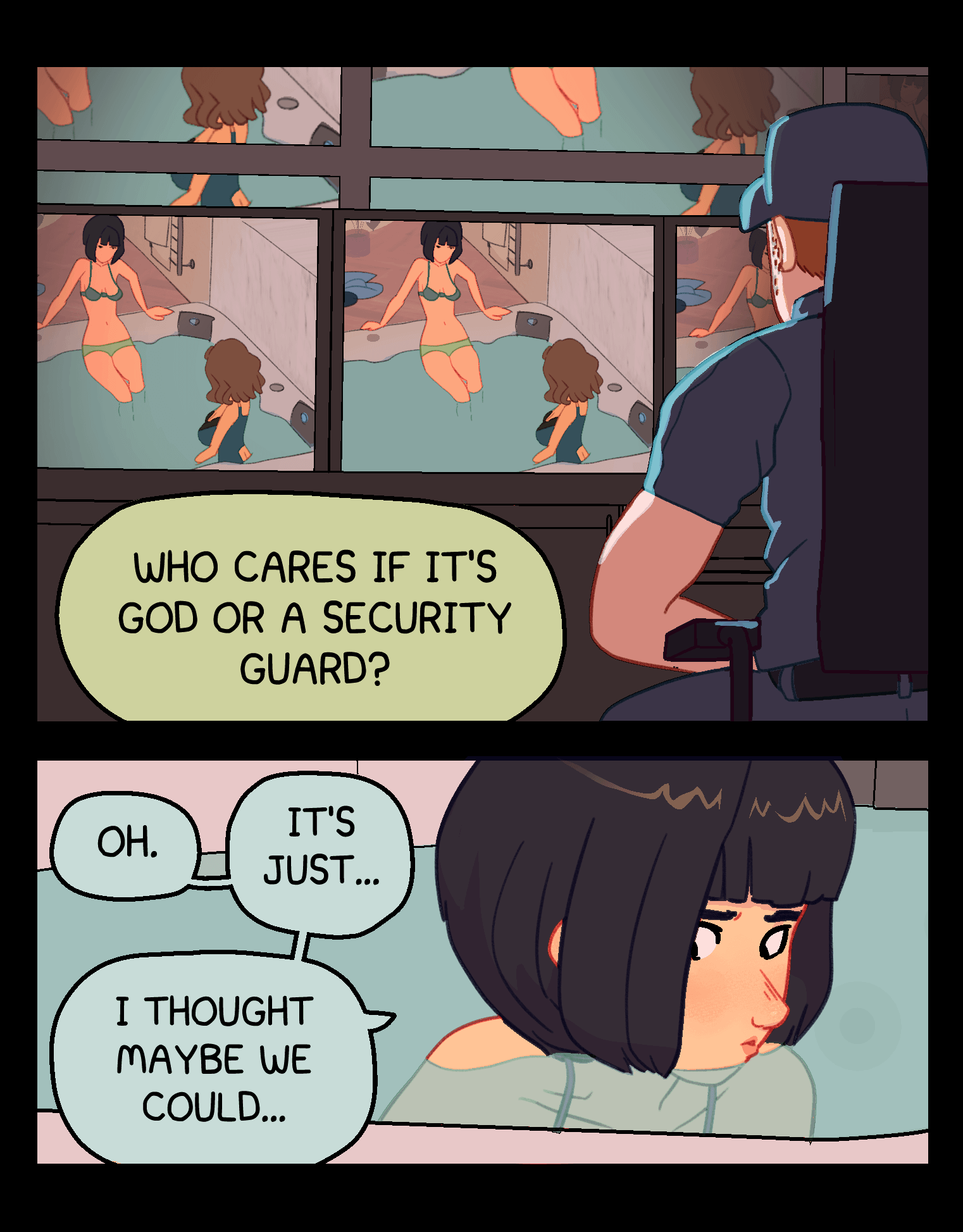 Chastity's Hot Tub (fmsqueeze) [OC] - fmsqueeze