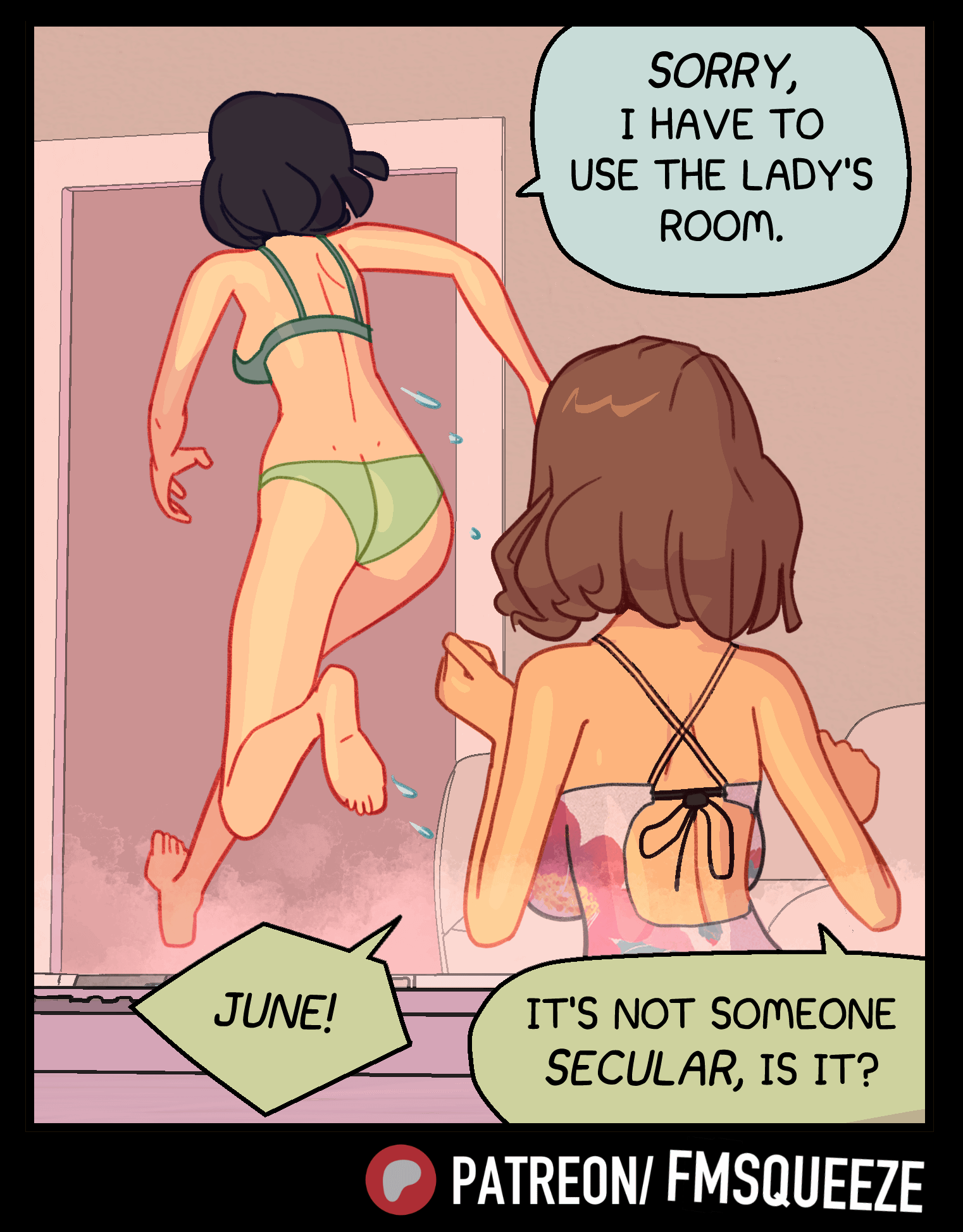 Chastity's Hot Tub (fmsqueeze) [OC] - fmsqueeze