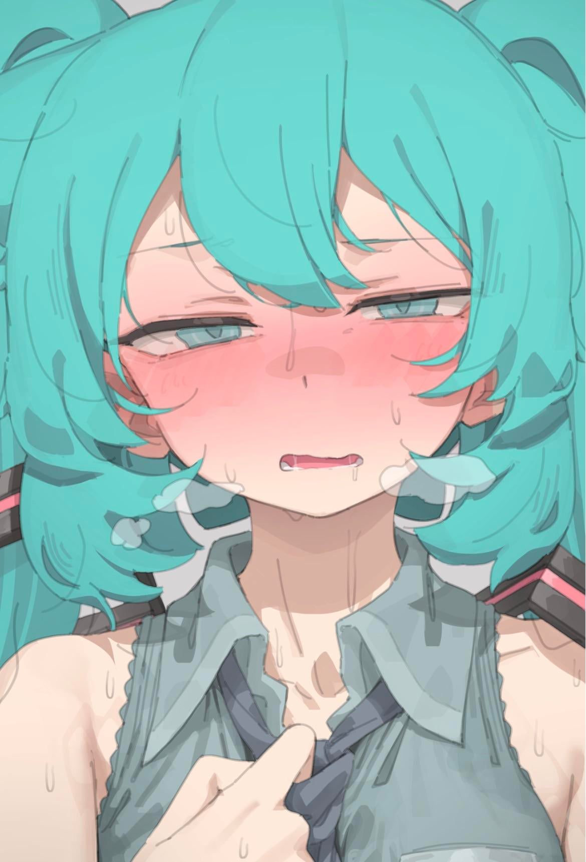 A Fun Night With Miku (EmbarrassedHentai Anime GIF)