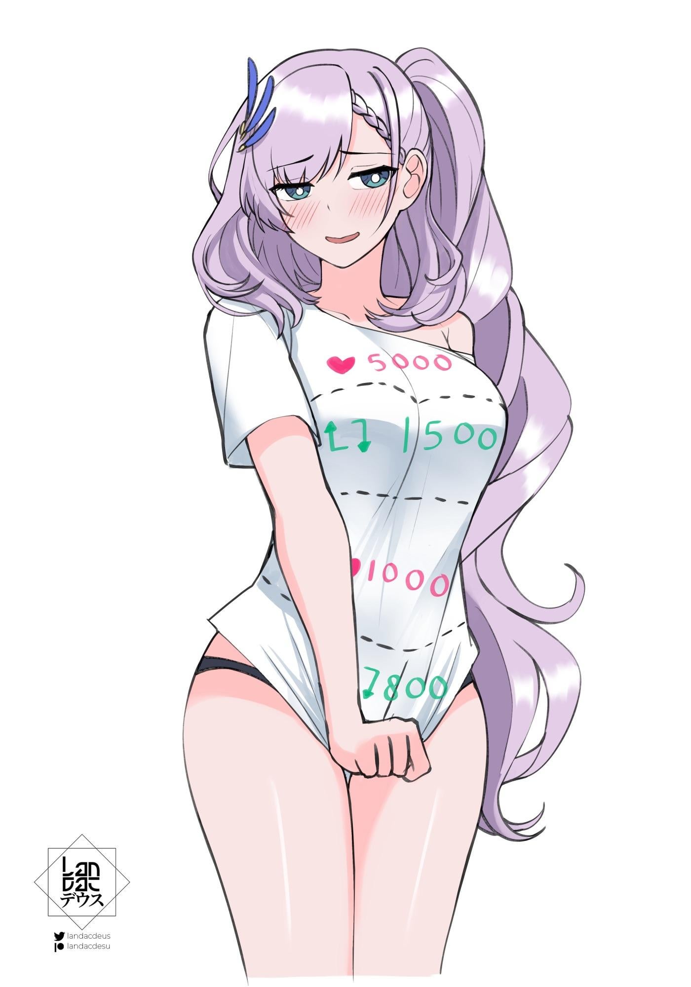 Stripping Reine (landacdeus) [Hololive] - landacdeus