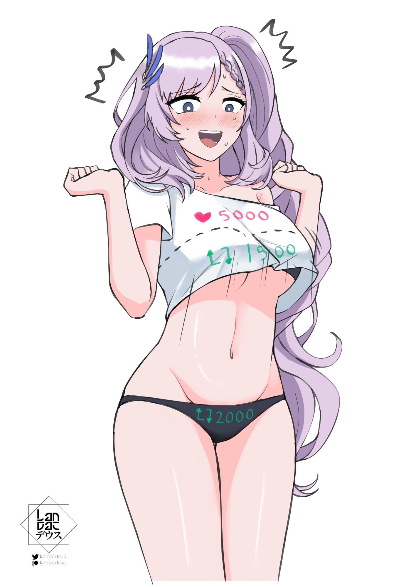 Stripping Reine (landacdeus) [Hololive] - landacdeus