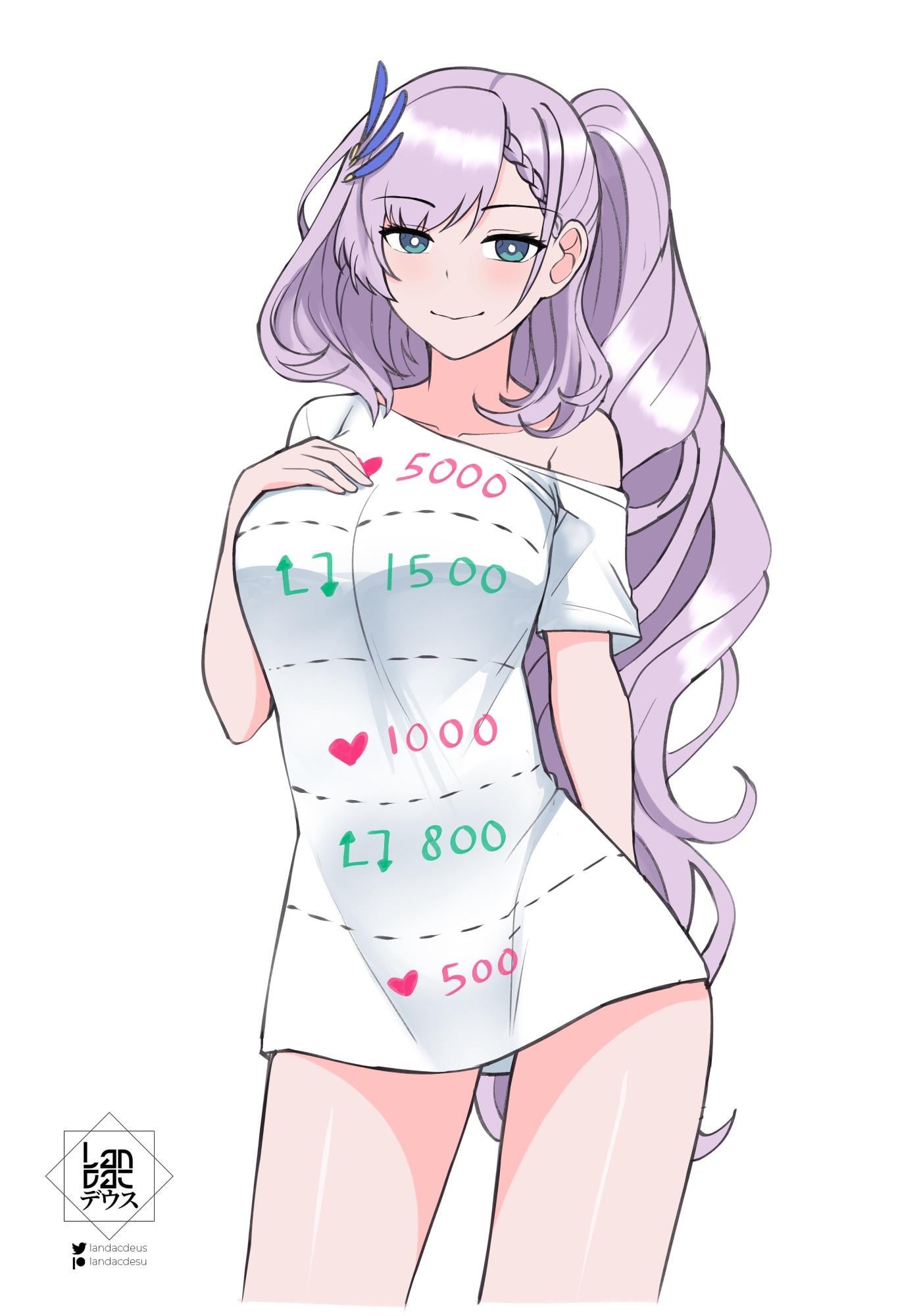 Stripping Reine (landacdeus) [Hololive] - landacdeus