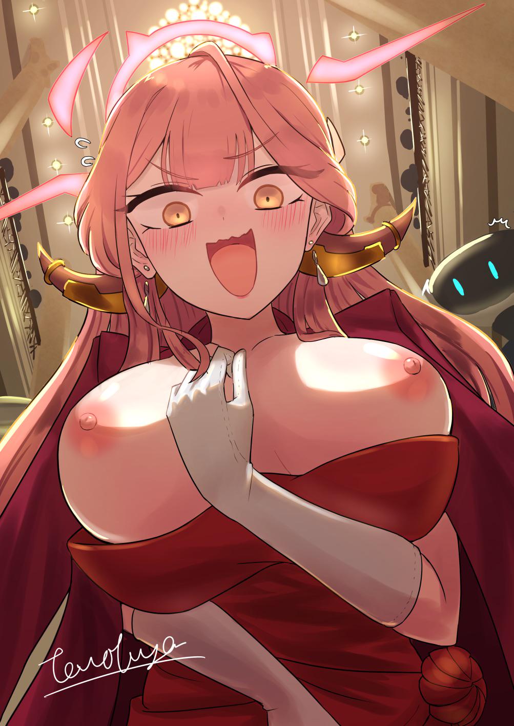 Boobies that can’t be contained (towofuya) [Blue Archive] - towofuya