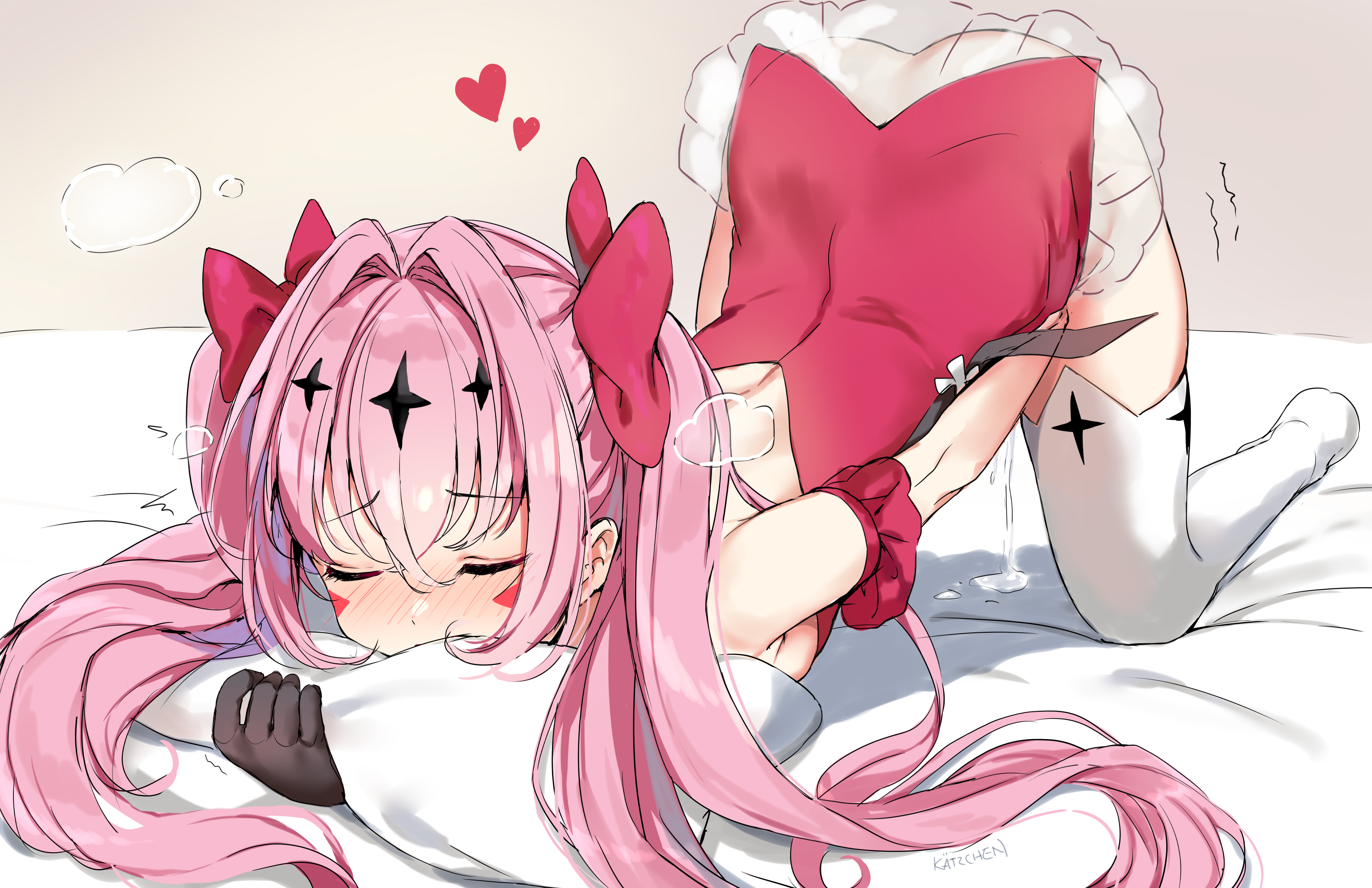 Being an idol is hard work (MasturbationHentai Anime GIF)