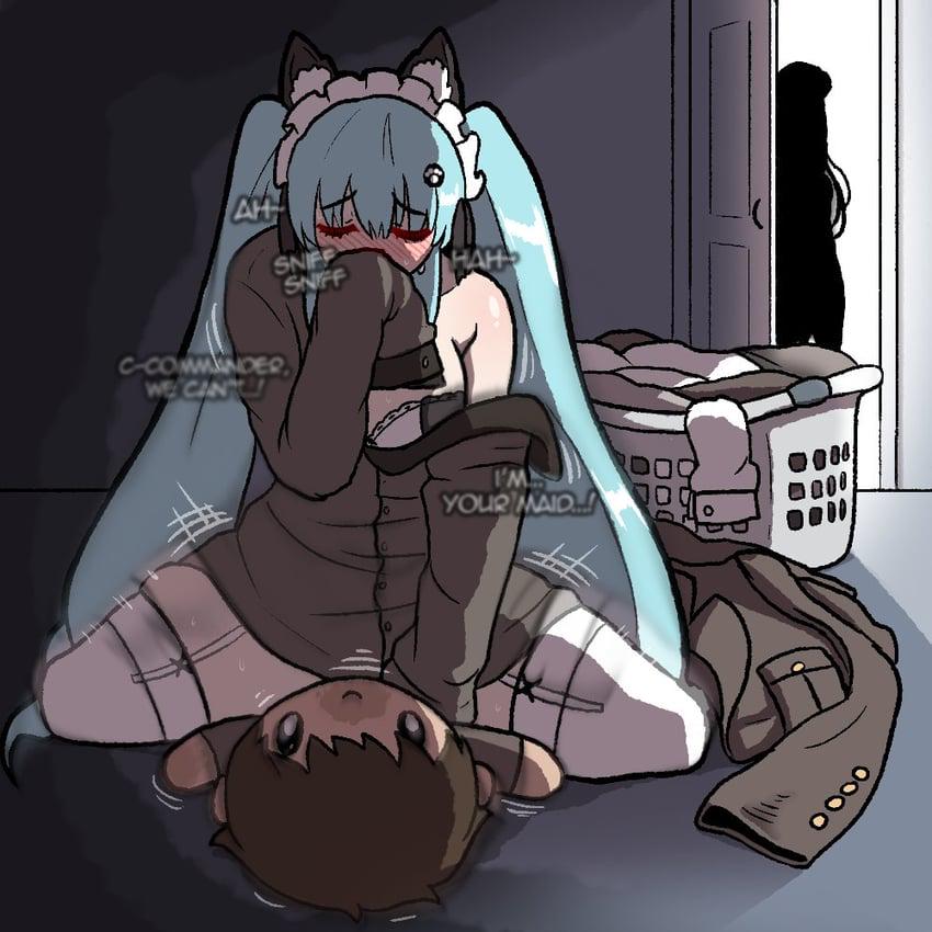 grinding on a plushie (MasturbationHentai Anime GIF)