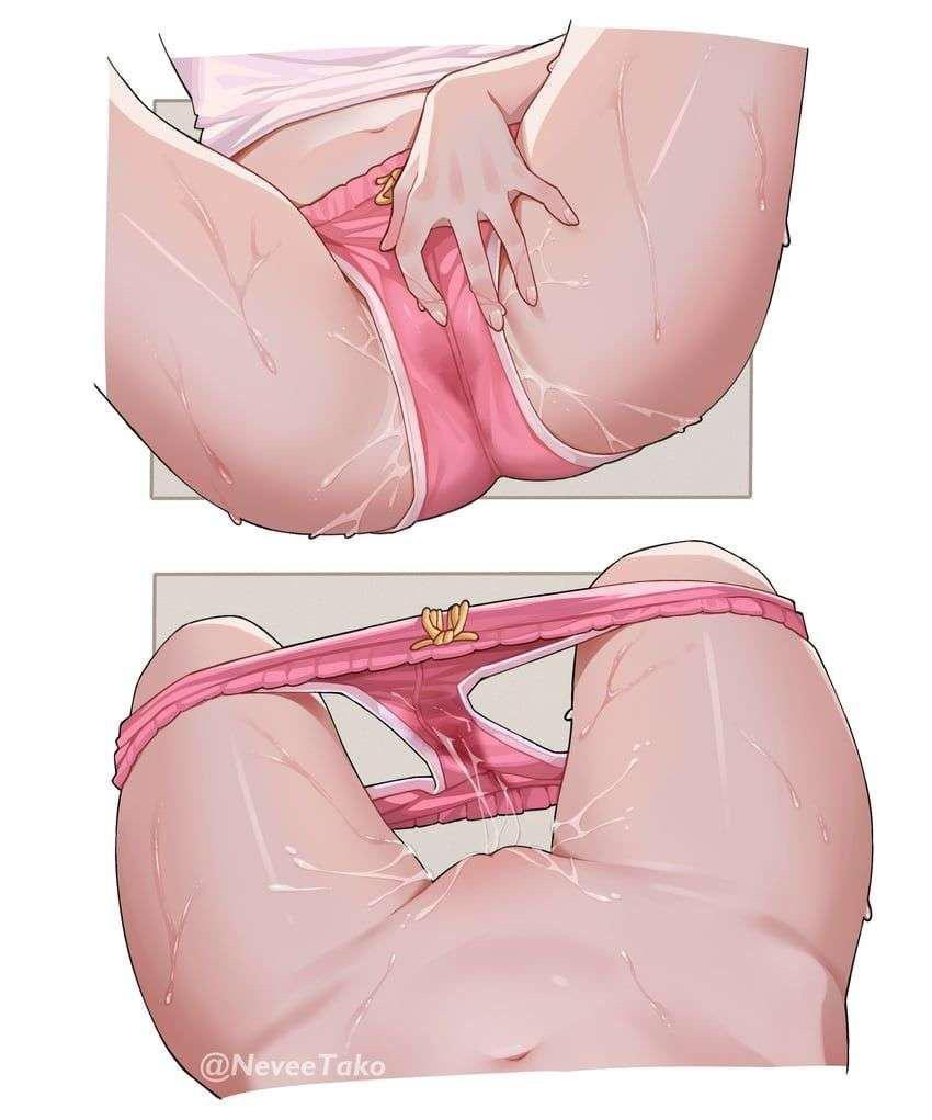 The mess i like (MasturbationHentai Anime GIF)