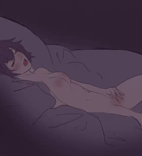 How I celebrate making it to the end of another week (MasturbationHentai Anime GIF)