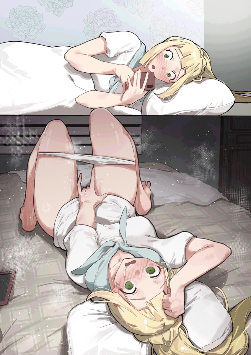 Whenever I see something lewd in a sfw space (MasturbationHentai Anime GIF)