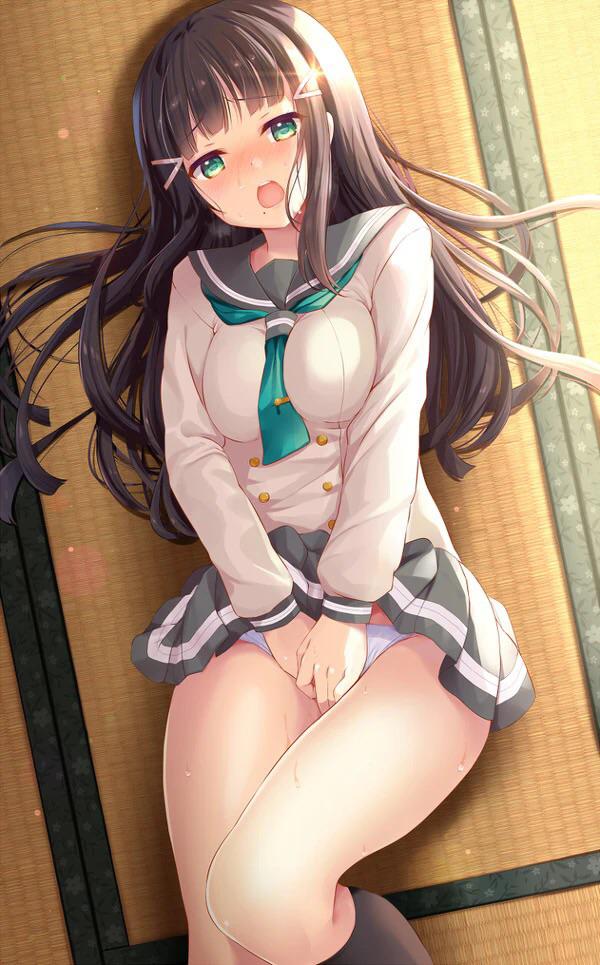 🔥 (MasturbationHentai Anime GIF)
