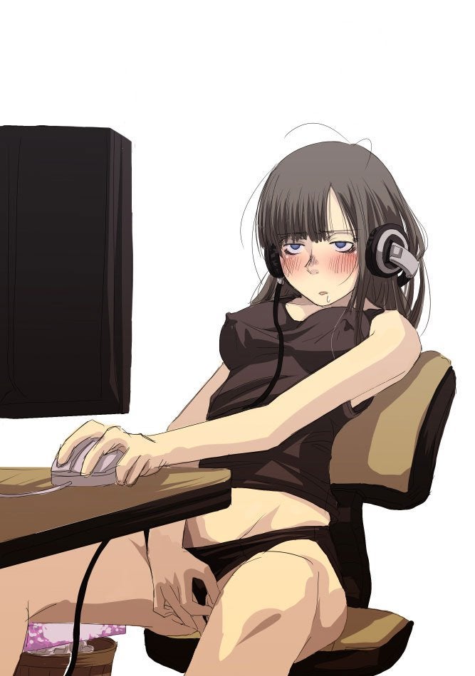 Quarantine be like (MasturbationHentai Anime GIF)