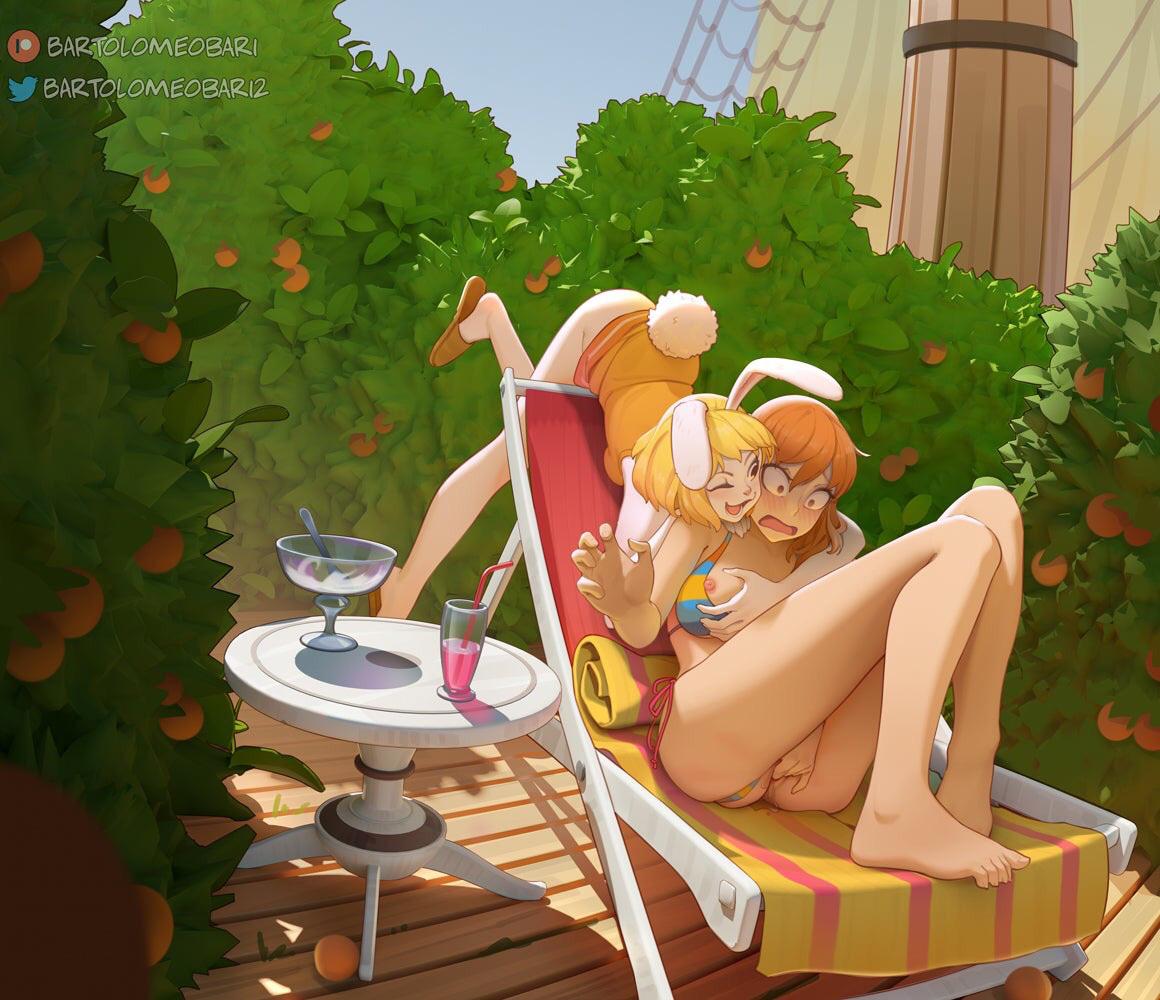 Caught masturbating (MasturbationHentai Anime GIF)