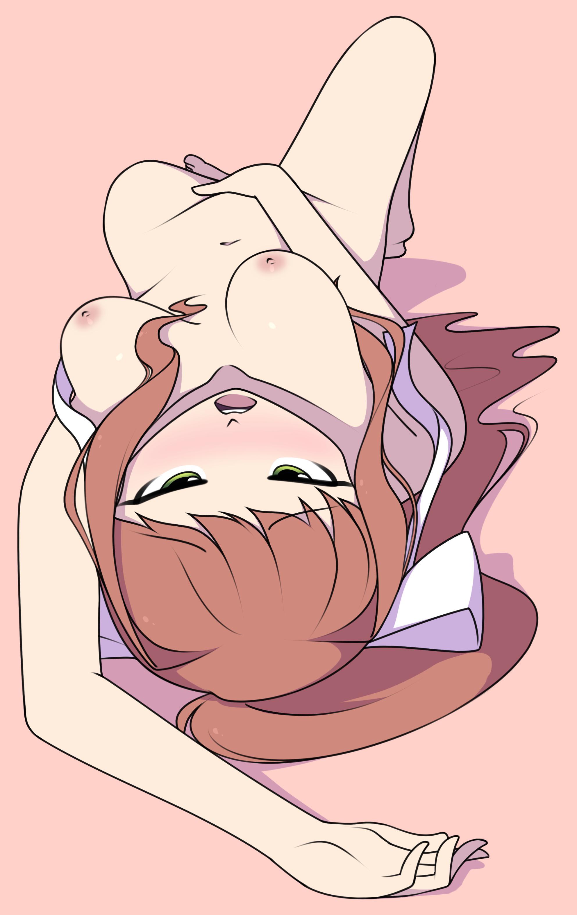 Enjoying Herself, In A Different Way (MasturbationHentai Anime GIF)