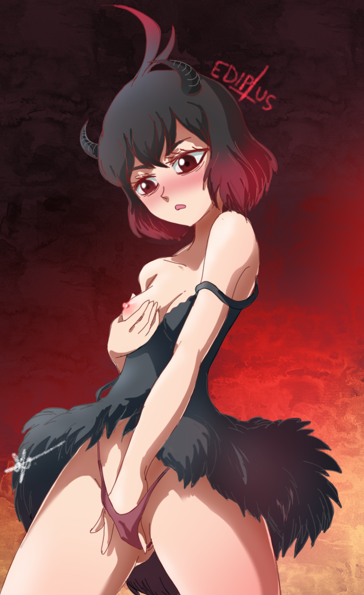 warming up (MasturbationHentai Anime GIF)