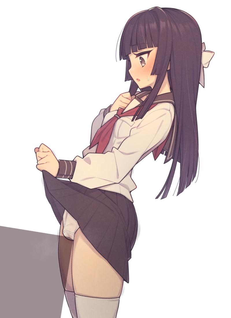 Grinding on the table (MasturbationHentai Anime GIF)
