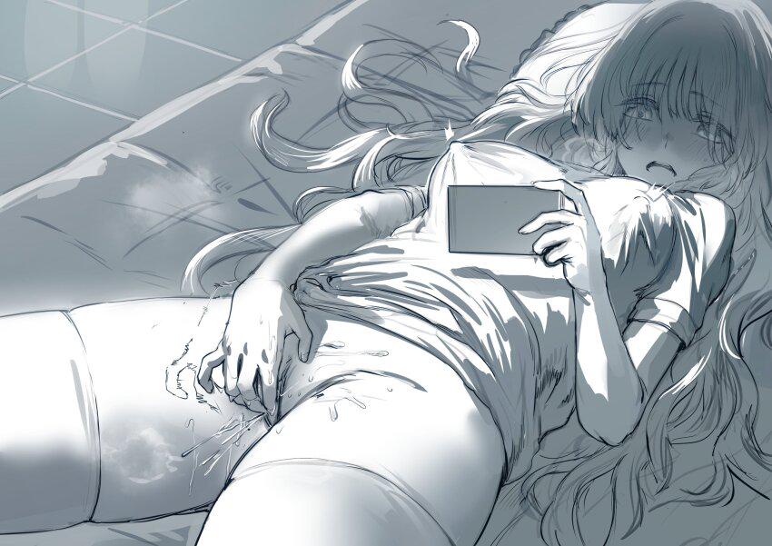 Self care at the end of another week (MasturbationHentai Anime GIF)