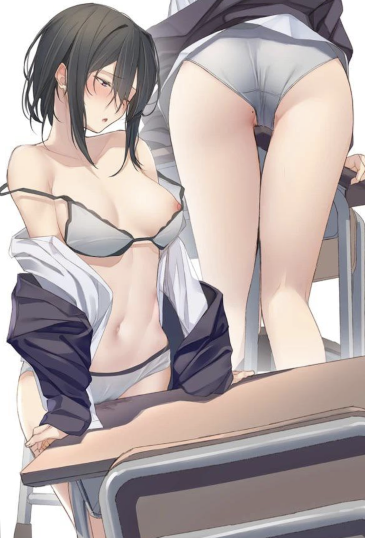 Rub rub rub (MasturbationHentai Anime GIF)