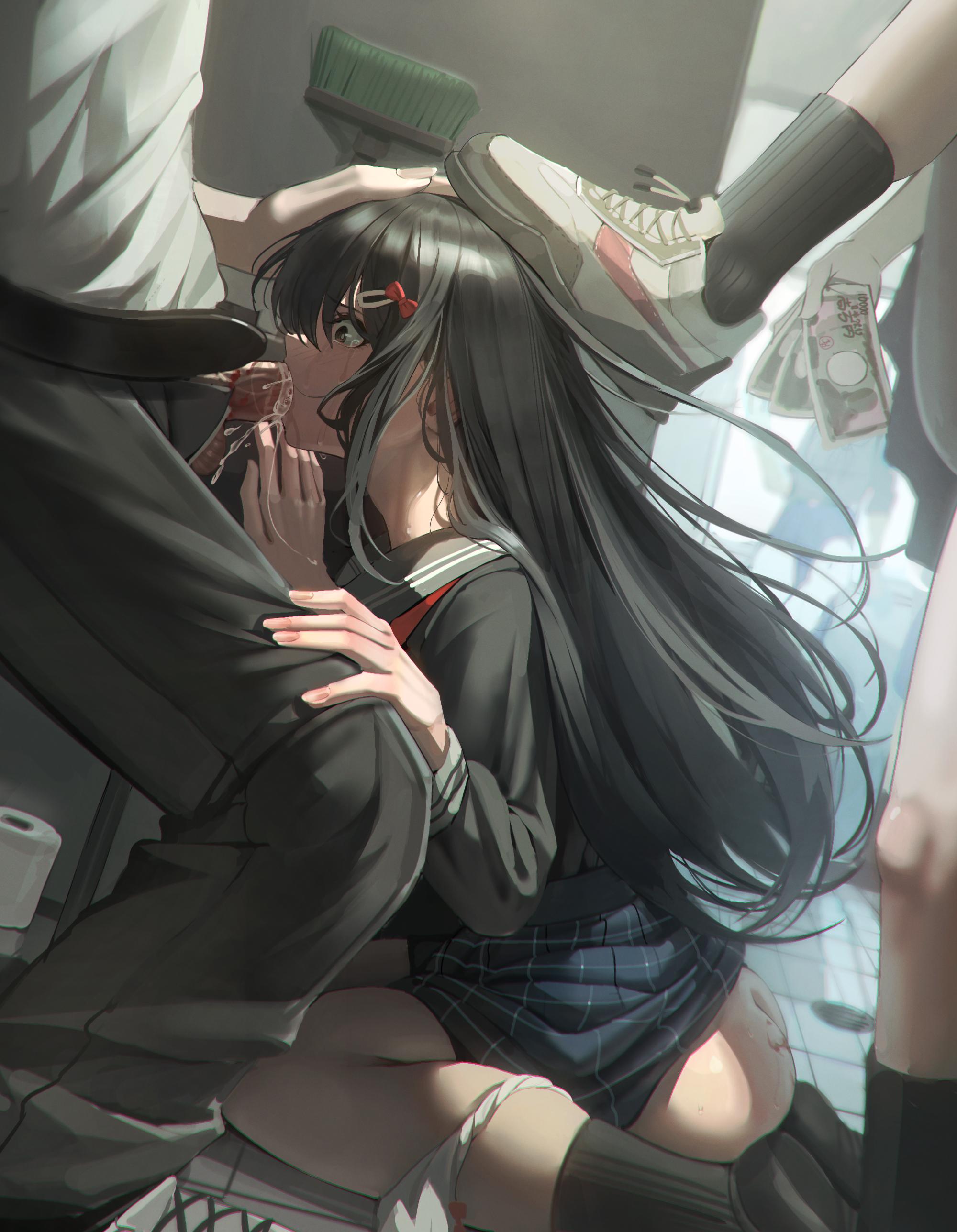 Turned into a cum dump by her bully (家)[original] - 家