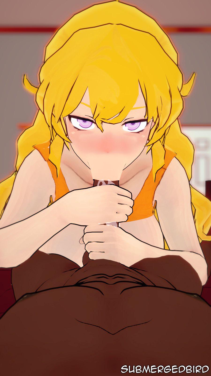 Team RWBY Giving Head [RWBY] (Submergedbird) - RWBY