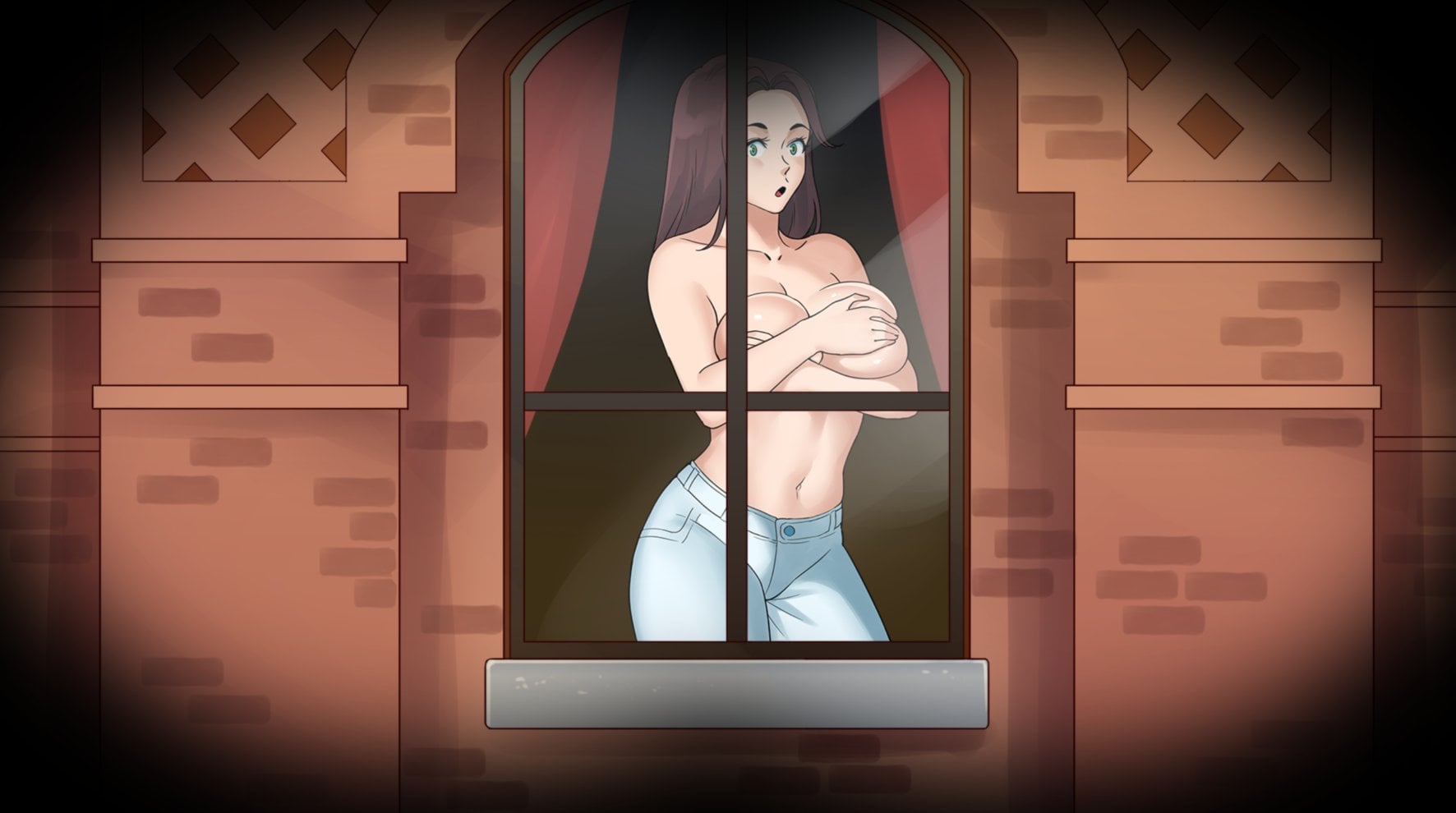 She's trying for you (Public Hentai Anime GIF)