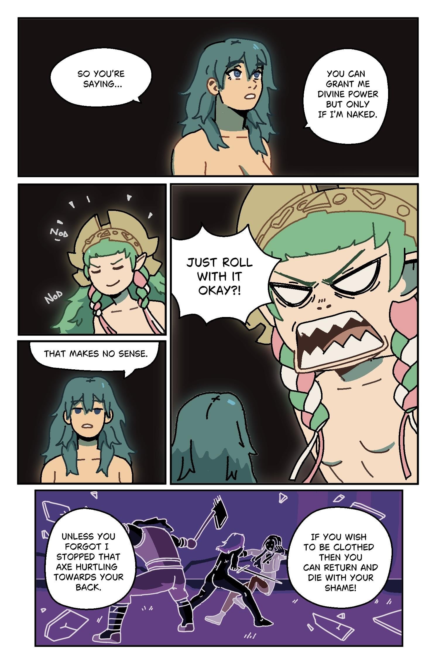 Nudist Byleth Comic (brozoco) - brozoco