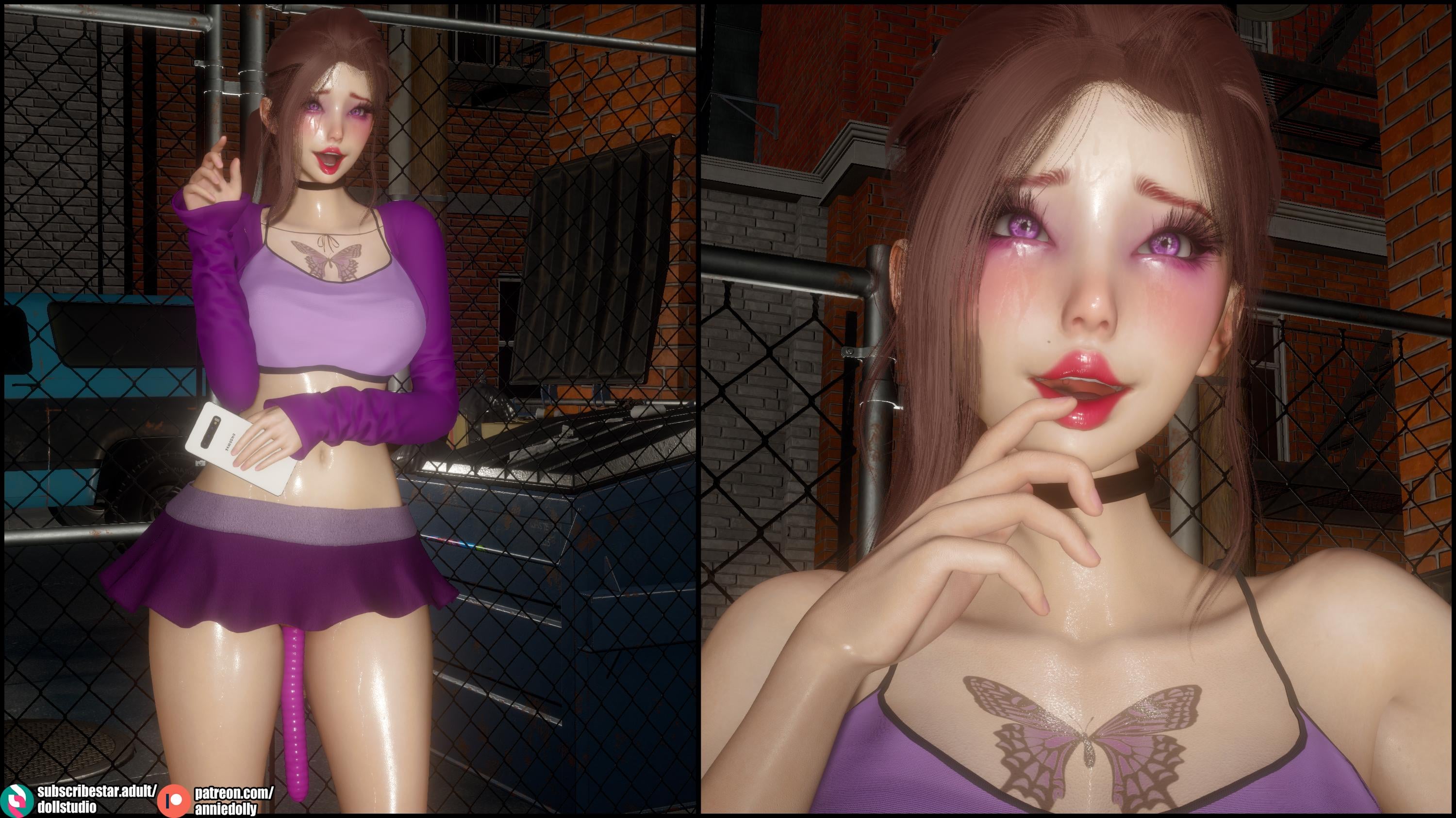 Naughty wife lets random guys take her in the public (Cre: Doll Studio) - Cre: Doll Studio