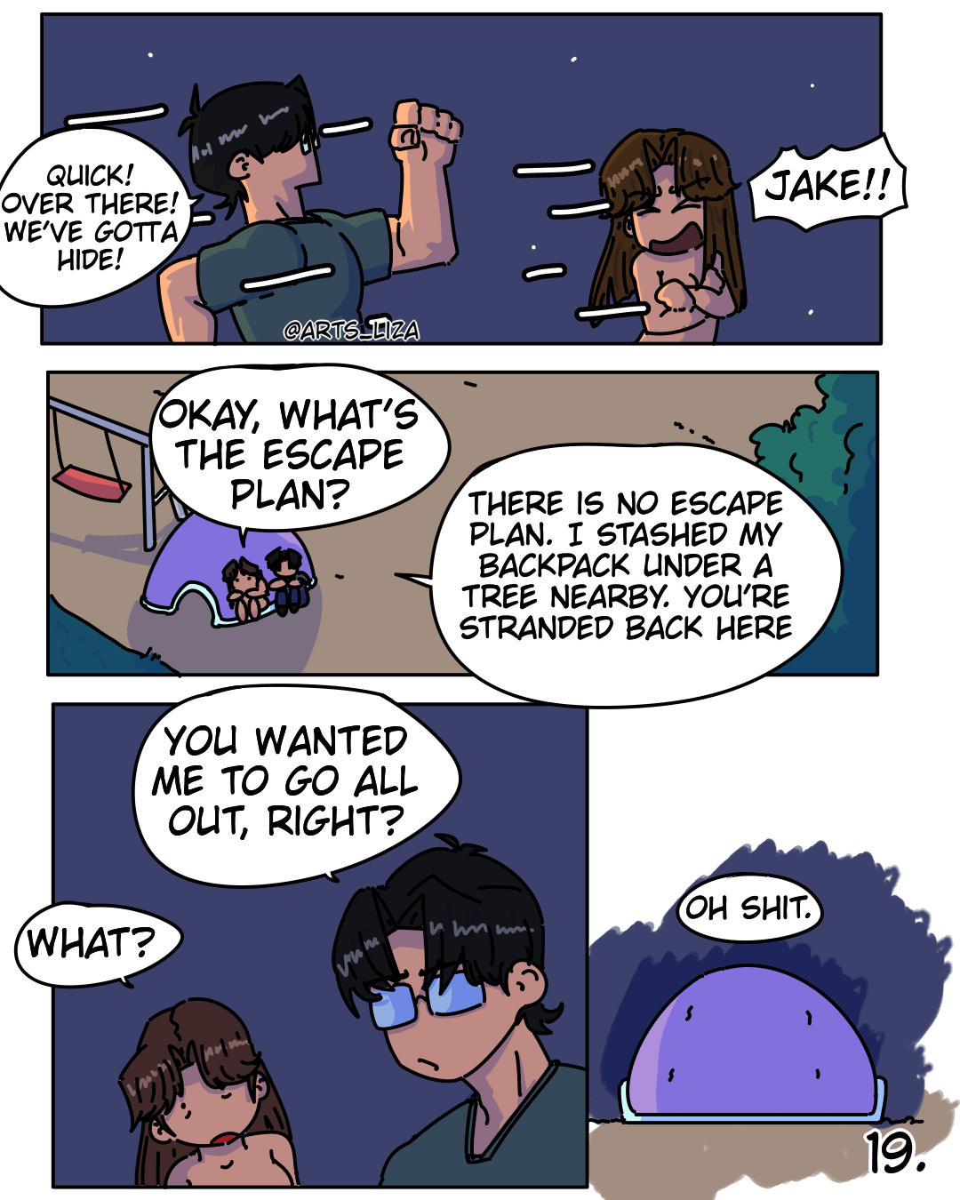 Flora's Night Out Pages 1-20 (OC) (arts_liza) - OC