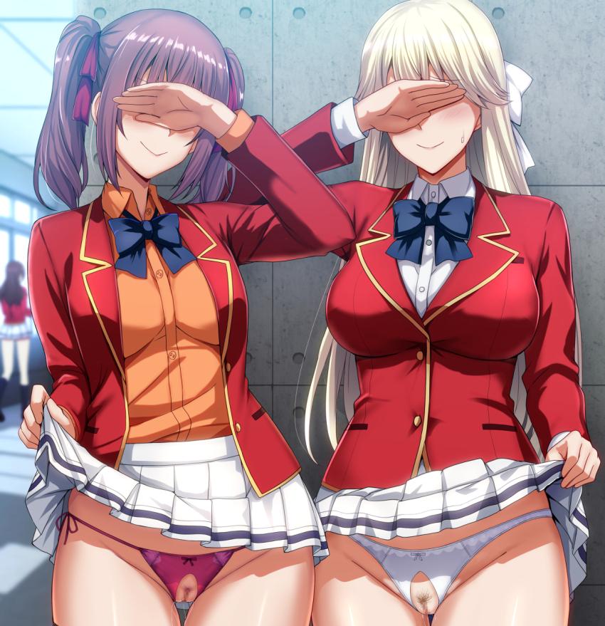 Please don't tease me today I will wet every chair and my thighs and someone might found out... (Public Hentai Anime GIF)