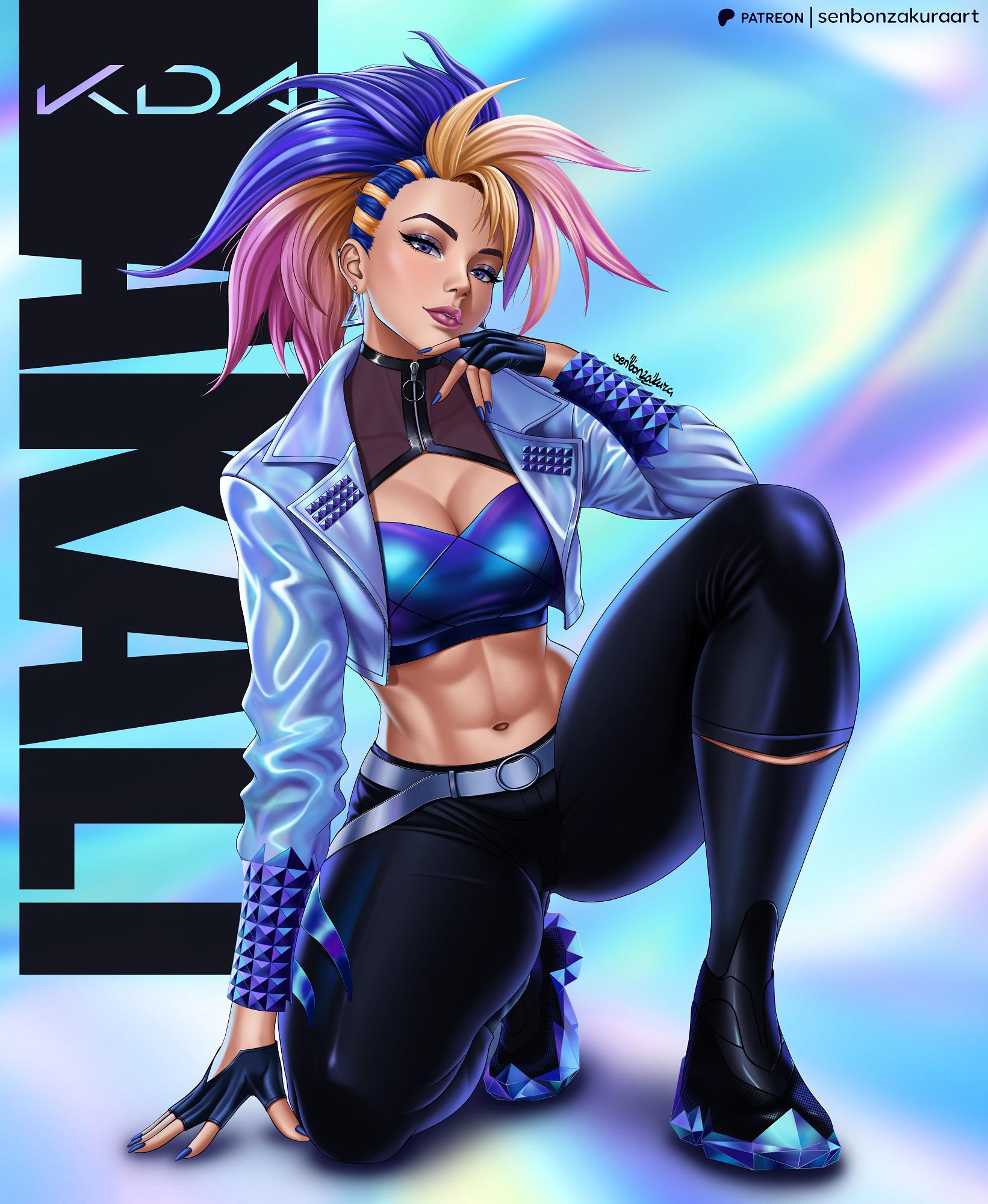 Akali KDA (SenbonzakuraArt) - SenbonzakuraArt