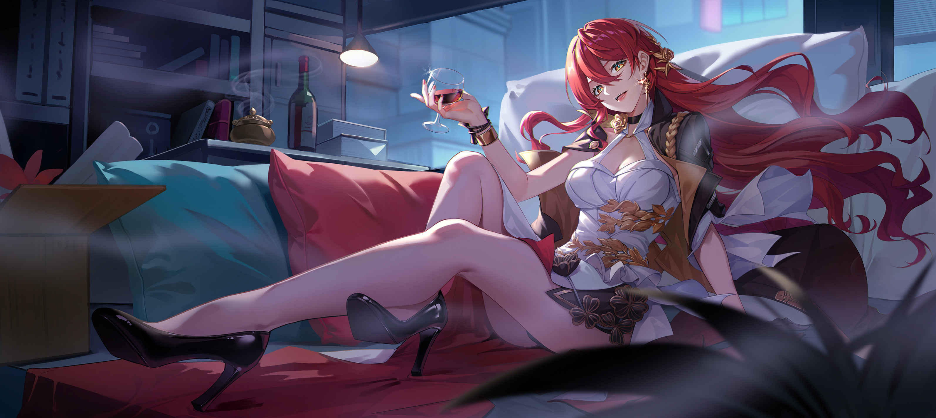 Himeko at Home [Honkai: Star Rail] - Honkai: Star Rail