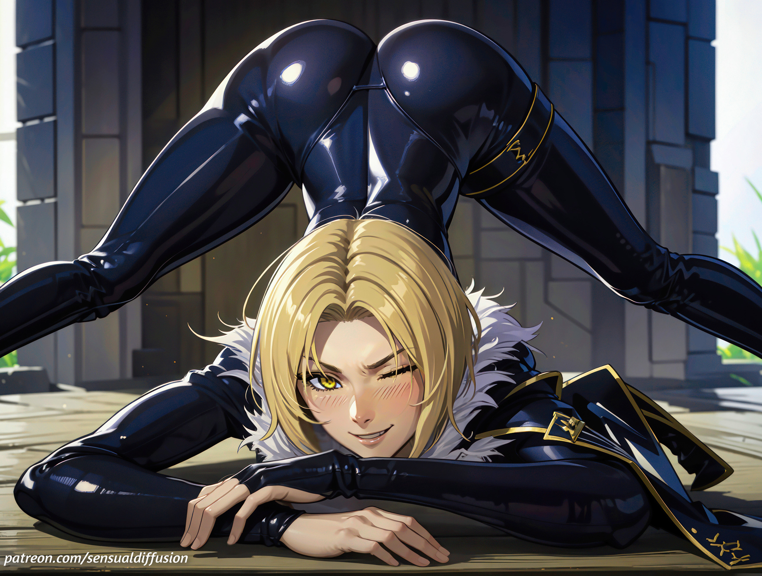 Benedikta Harman. (animelegs Anime GIF)
