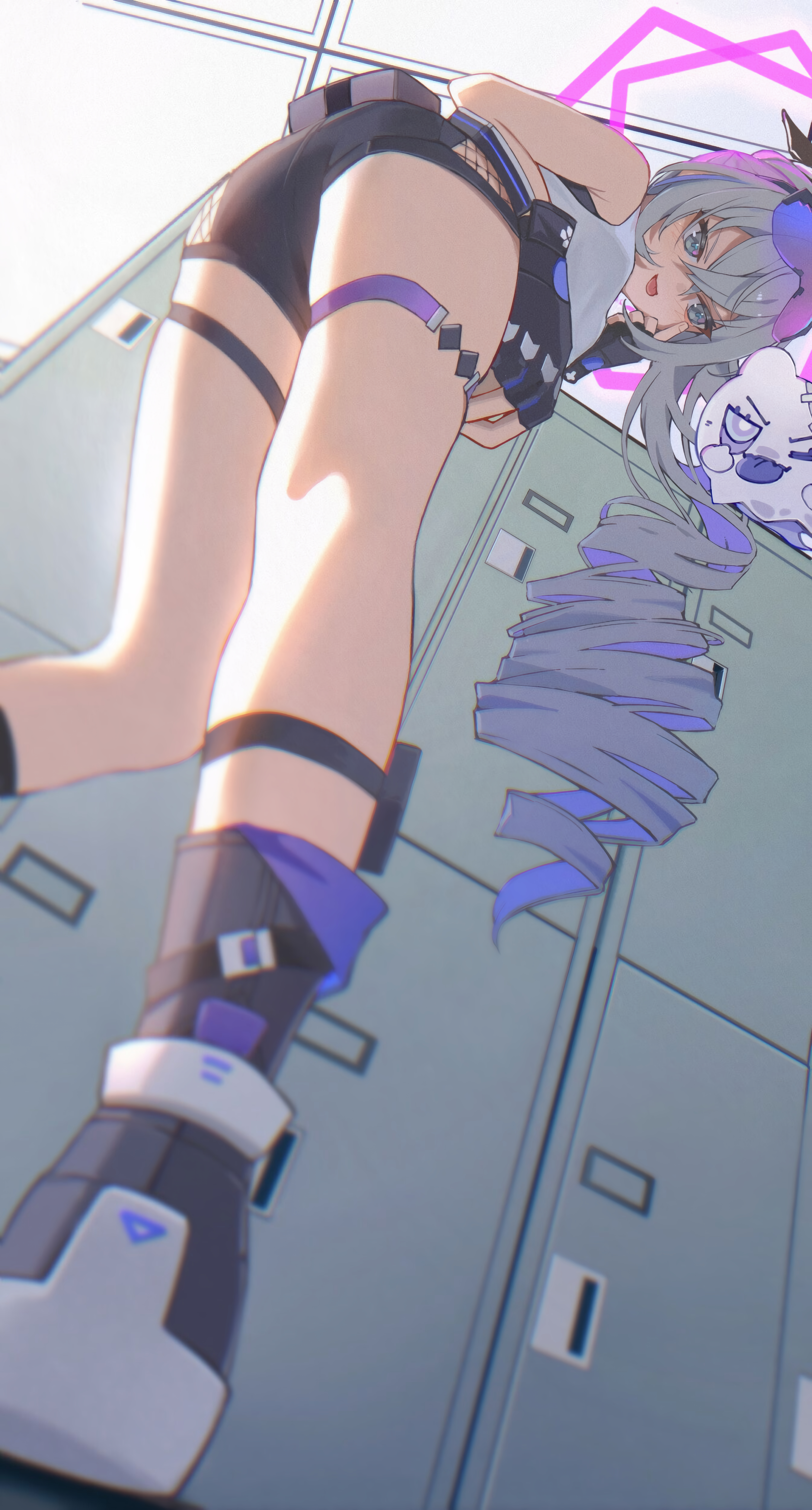 Silver Wolf from below [Honkai: Star Rail] - Honkai: Star Rail
