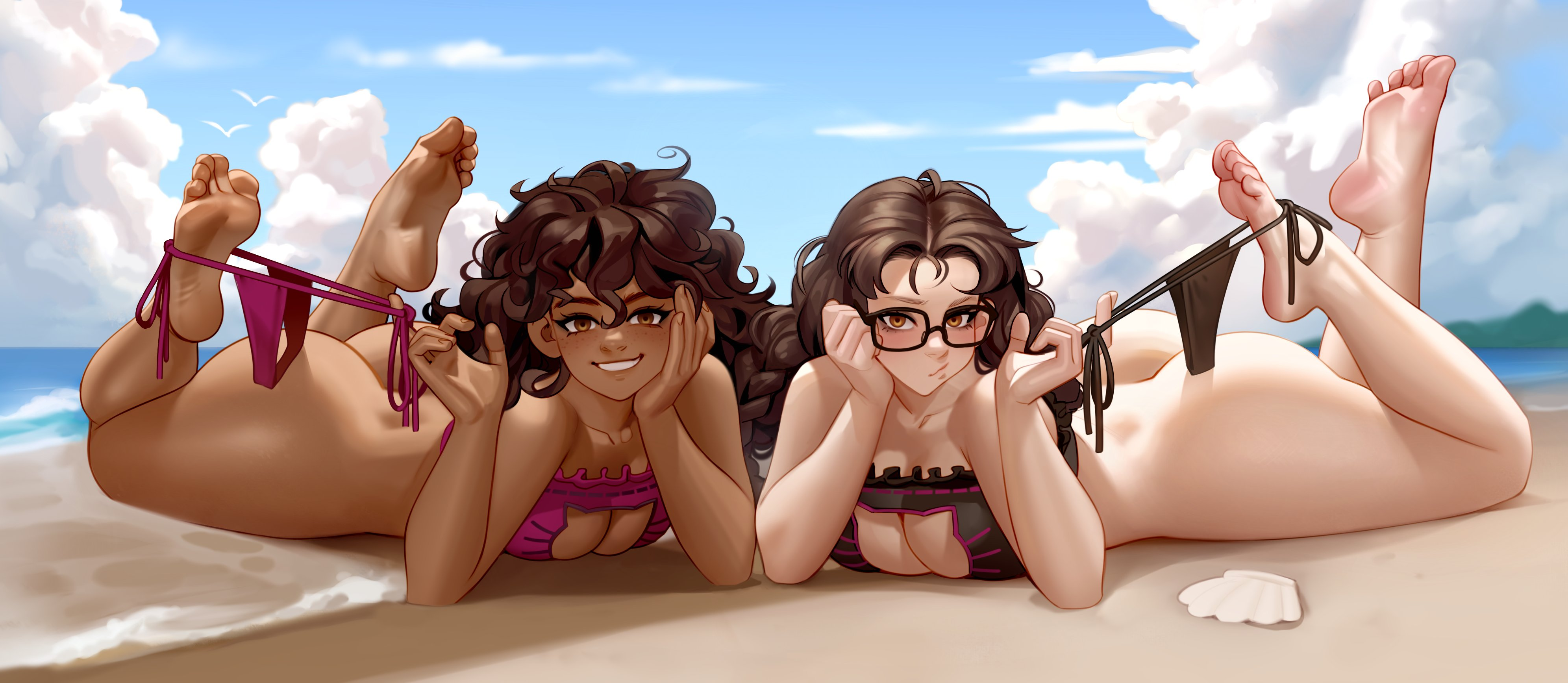 No need for the bottom bikini [Original] - Original