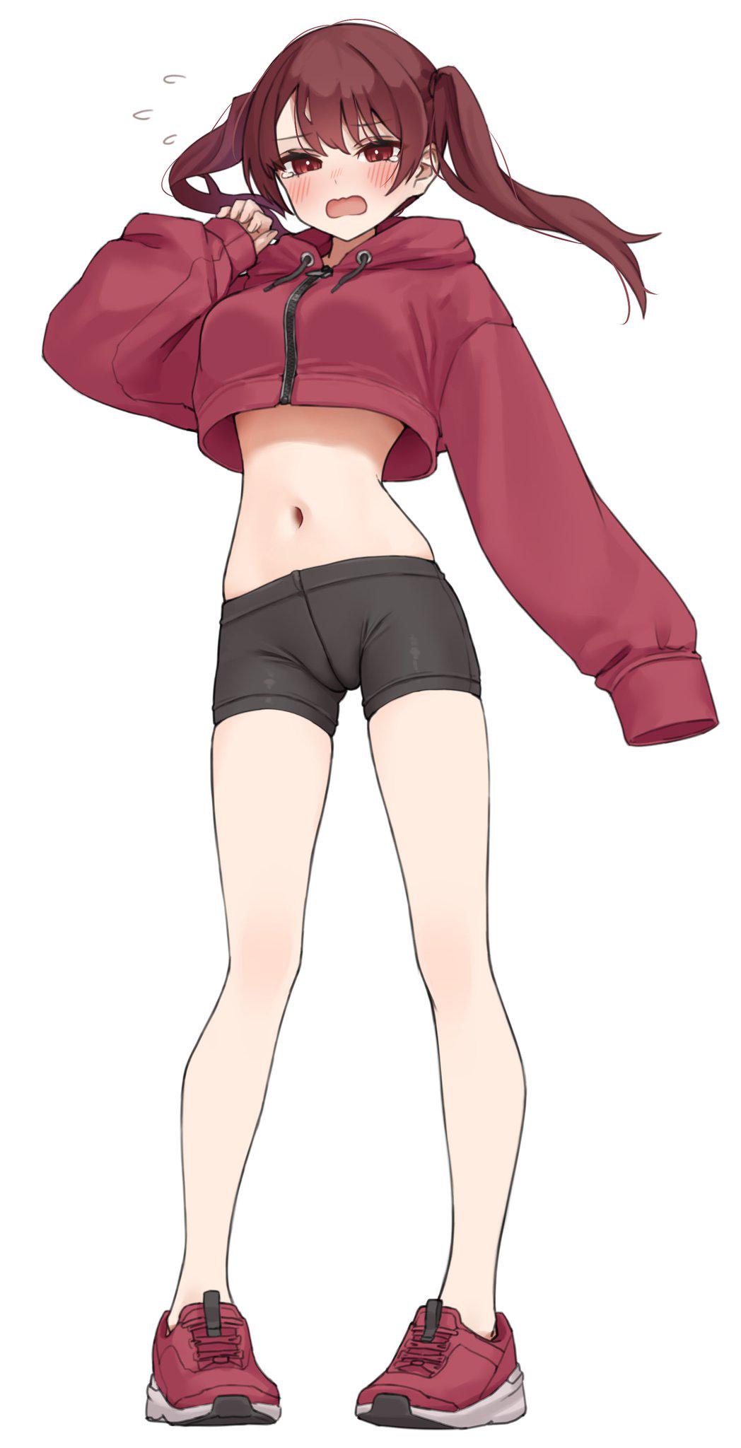 Crop-Top Hoodie [Original] - Original
