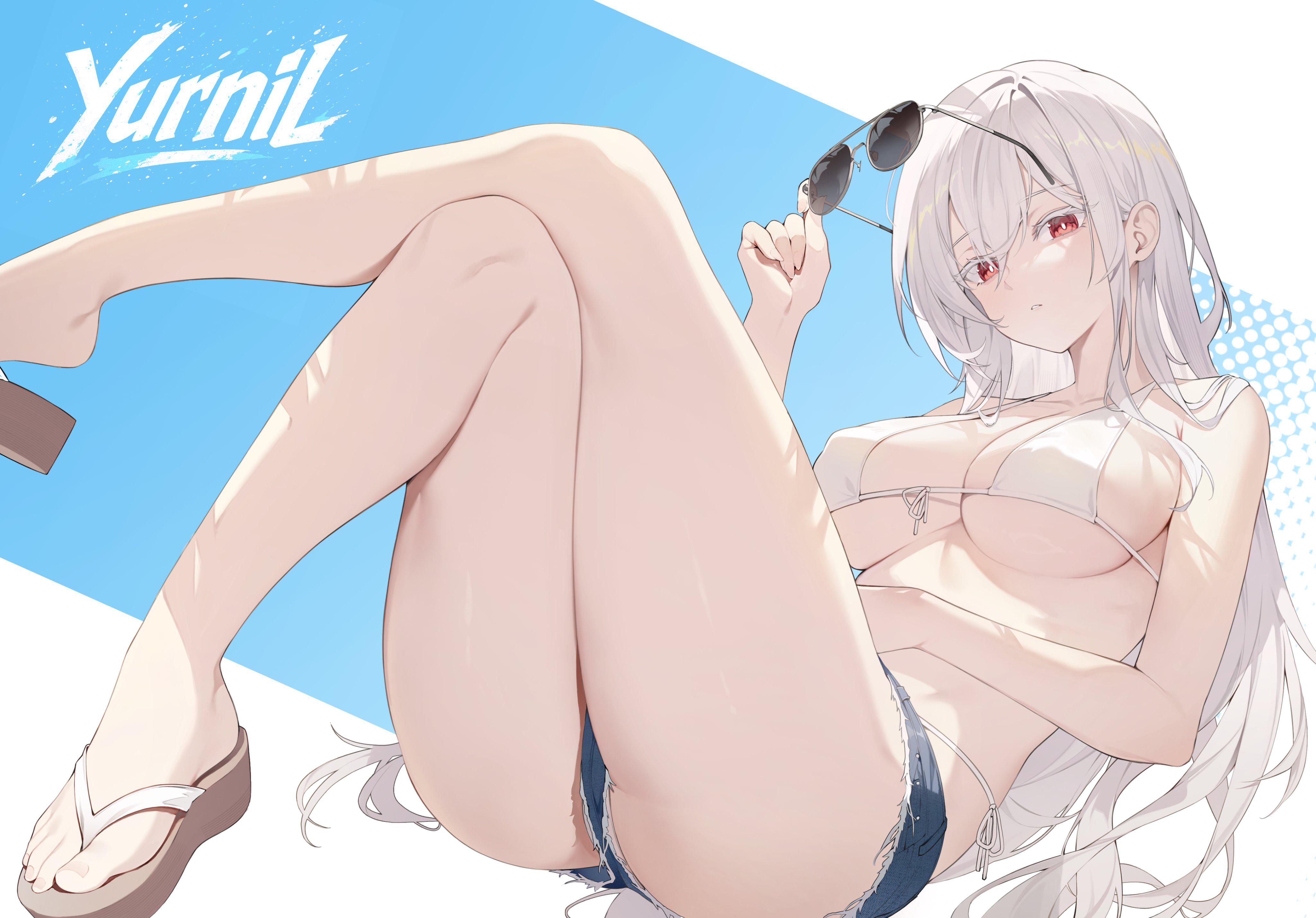 Chilling with her legs crossed [Artist's OC] - Artist's OC