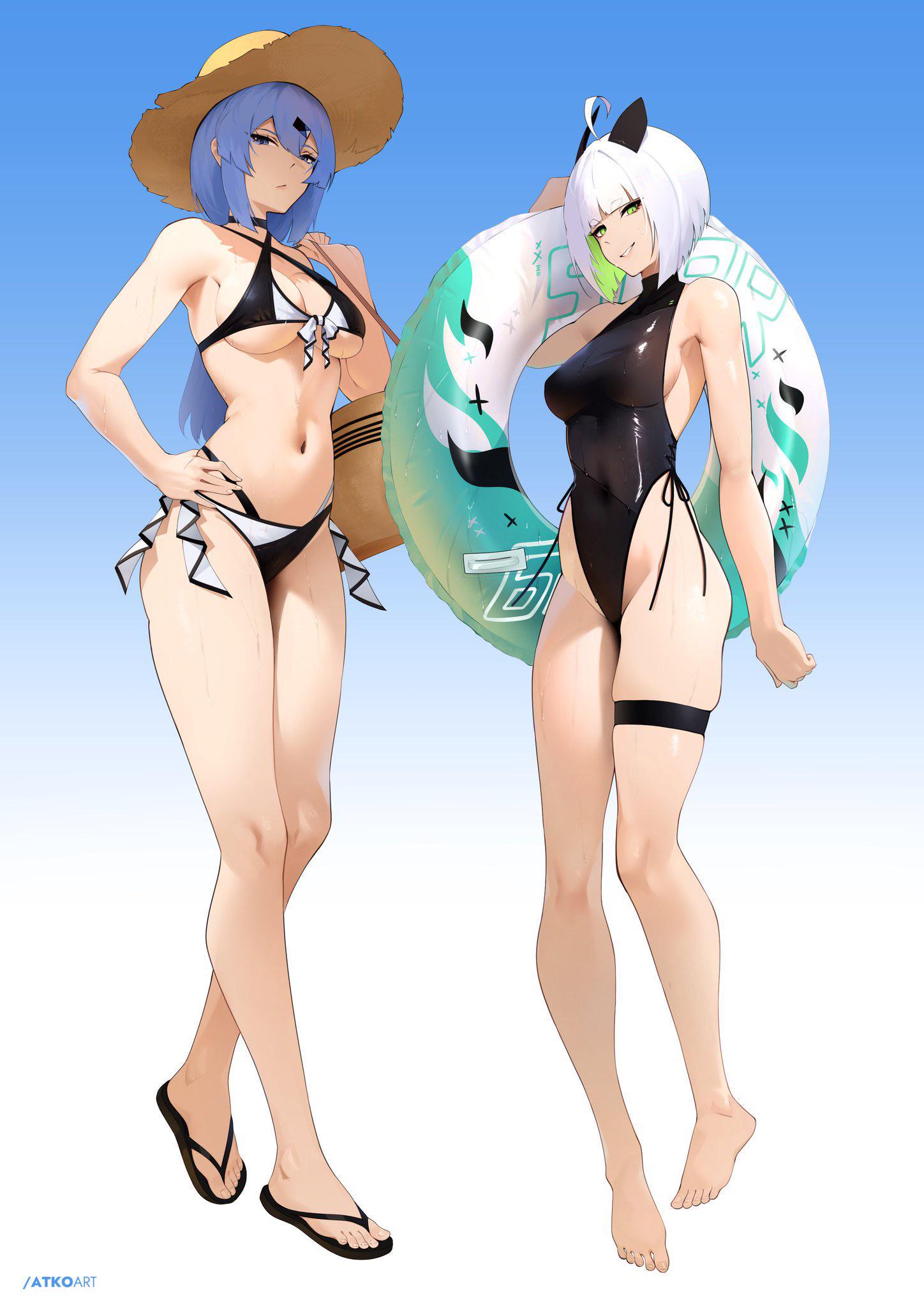 Saki & Eloise swimsuits [Original] - Original