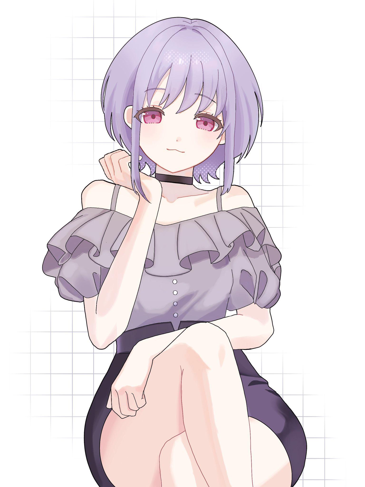 Nyamu staring [BanG Dream!] (Non_k02) - BanG Dream!