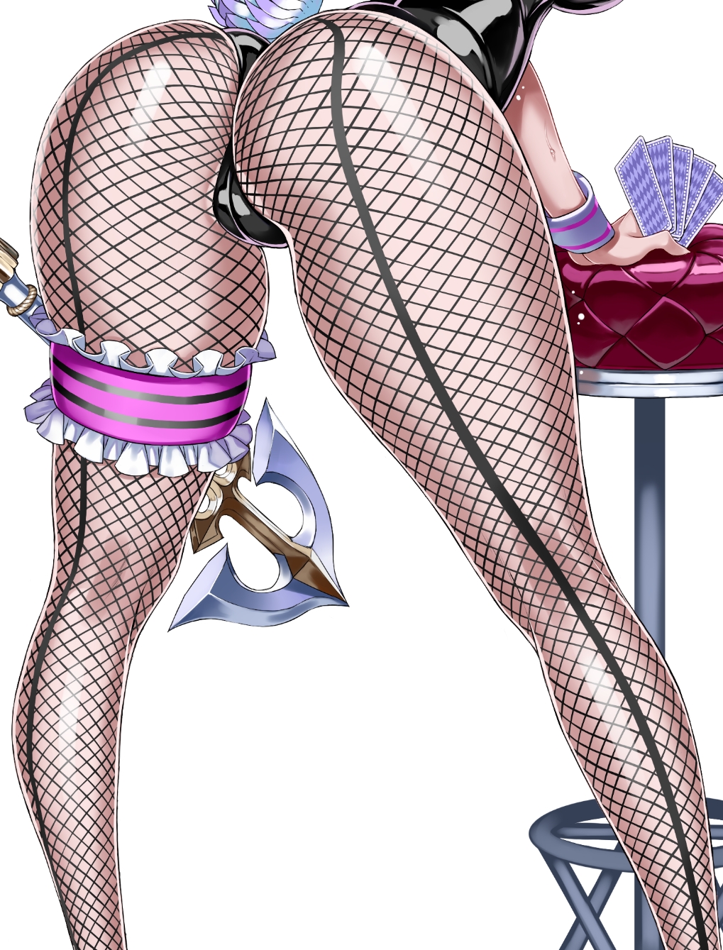 THICC Fishnet Thighs (Honjou Raita) [Zettai Junpaku Mahou Shoujo] - Honjou Raita