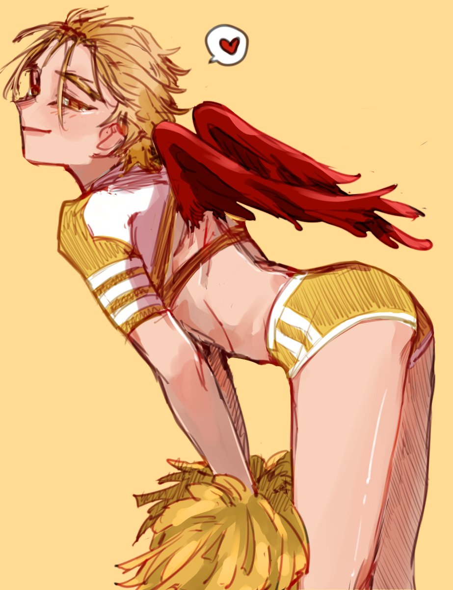 Cheerleader Hawks by @psyblix [BnHA] - BnHA