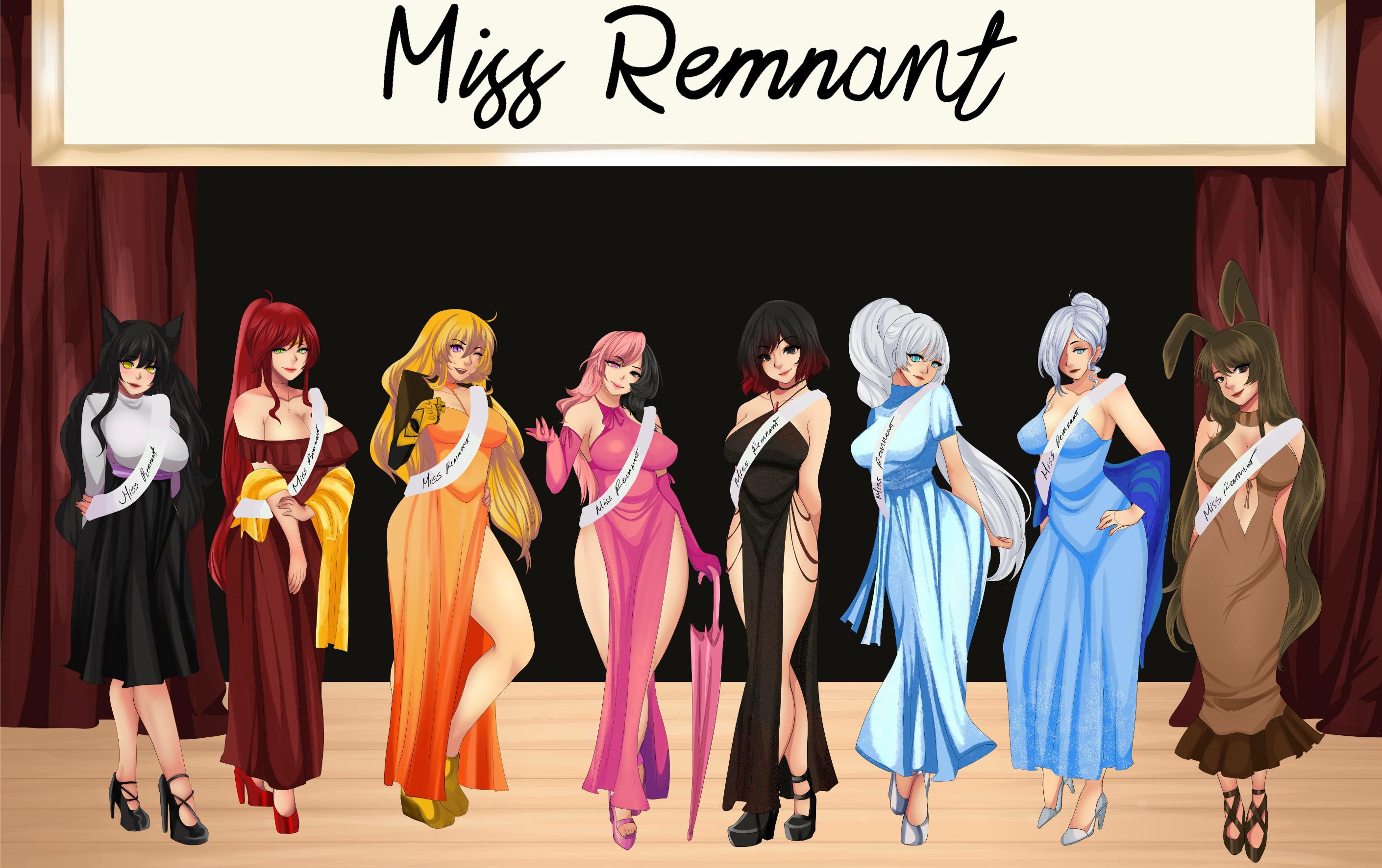 Miss Remnant (ruriichi) [RWBY] Blake,Pyrrha,Yang,Neo,Ruby,Weis,Winter,Velvet (solo versions and dress,bikini,wet t-shirt and nude link in the comments) - ruriichi