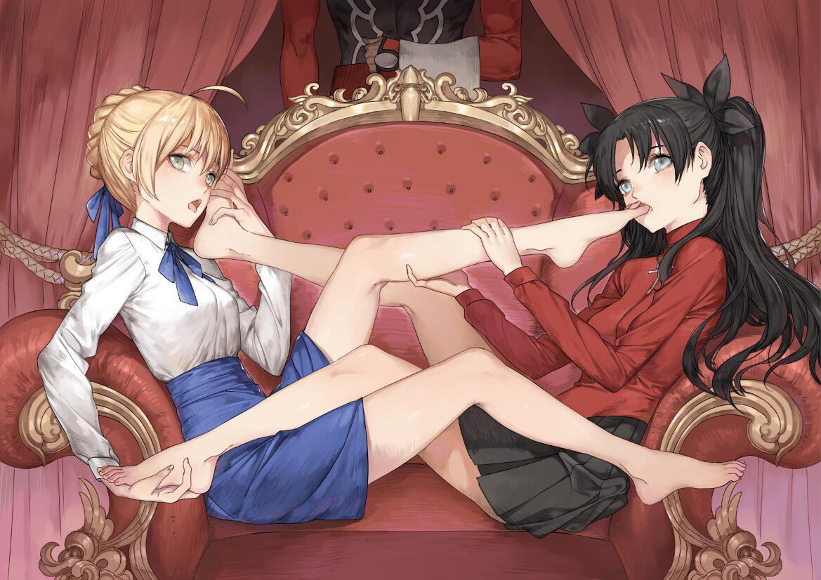 Saber & Archer [Fate / Stay Night] - Fate / Stay Night