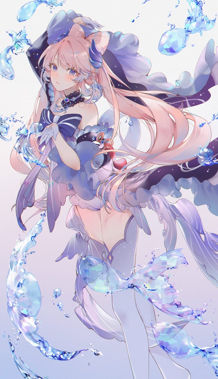"Kokomi-chan" - by [きのこ姫] (Sangonomiya Kokomi) - きのこ姫