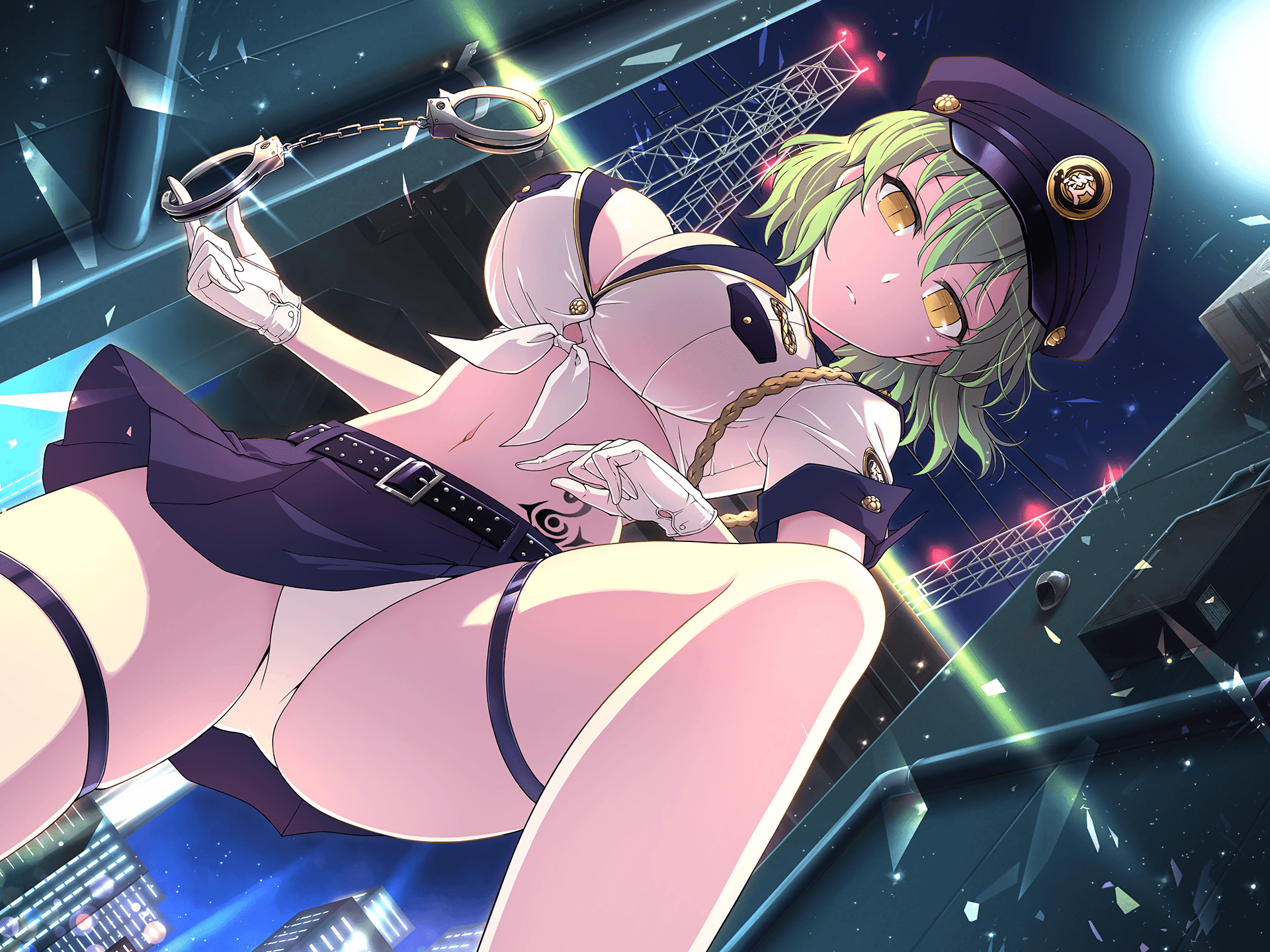 Officer Hikage [Senran Kagura-Official Art] - Senran Kagura-Official Art