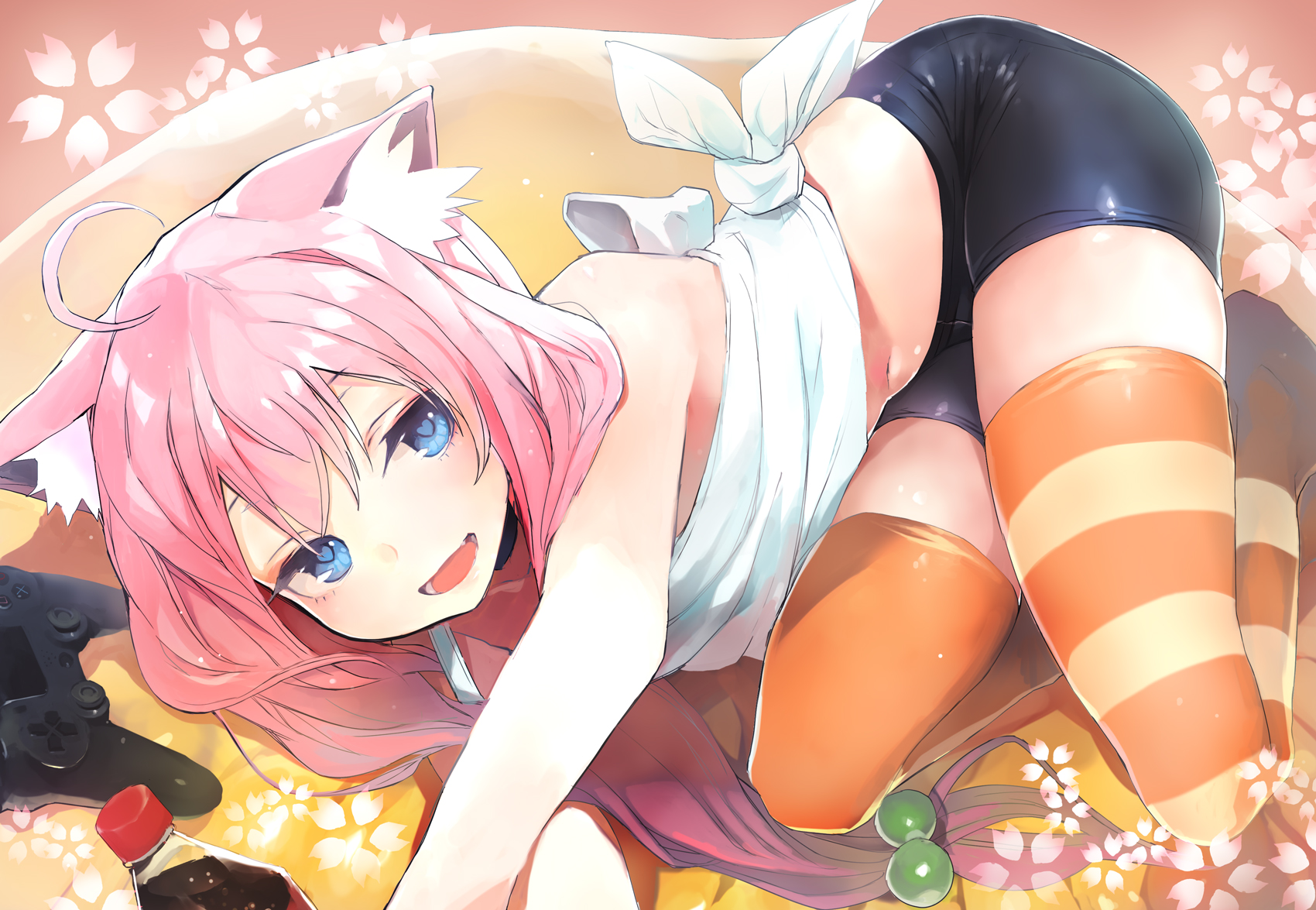 Nekomiya Hinata plastic bagging it up [Virtual Youtuber] - Virtual Youtuber