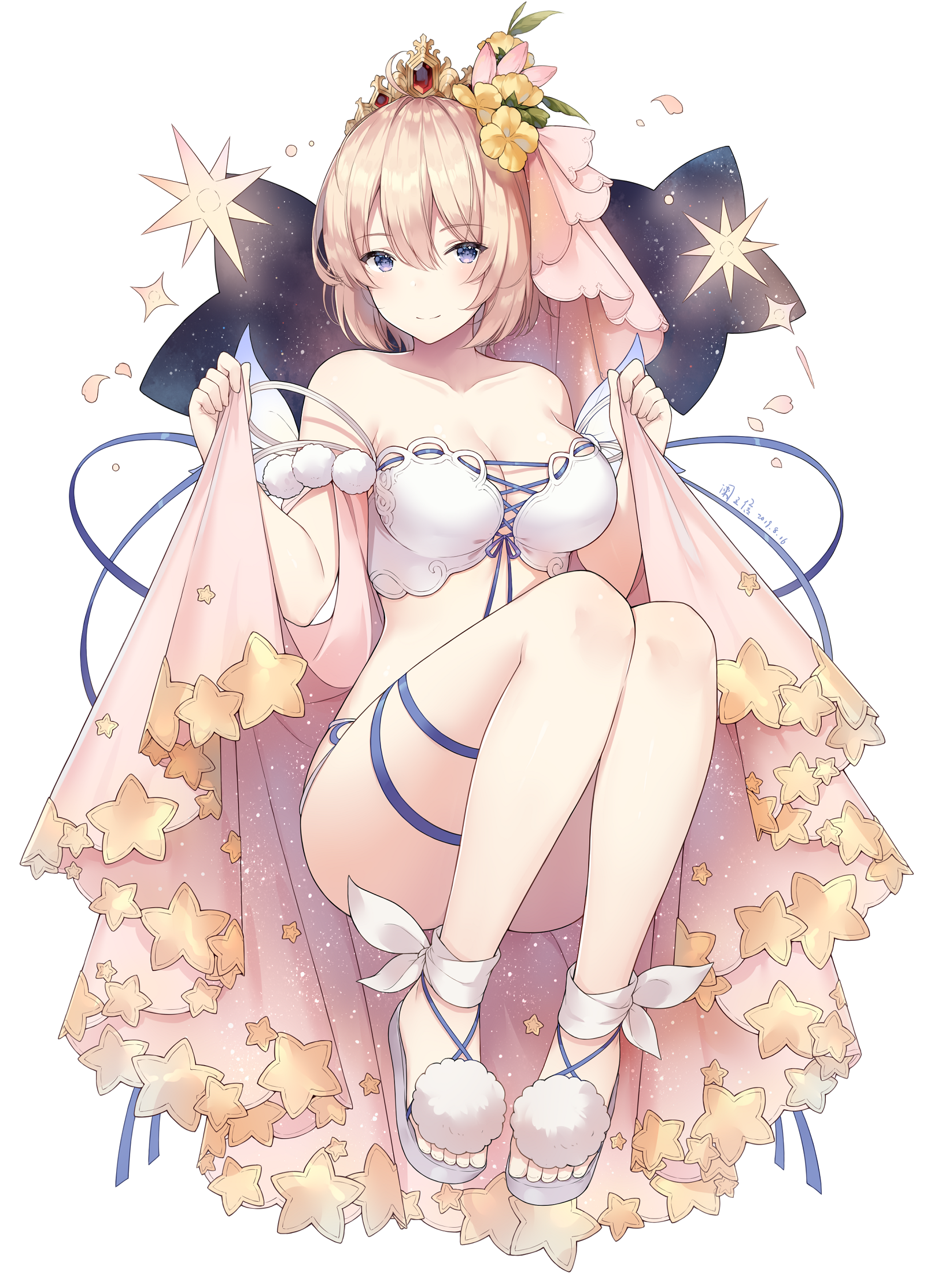 Enticing Brassiere (animelegs Anime GIF)