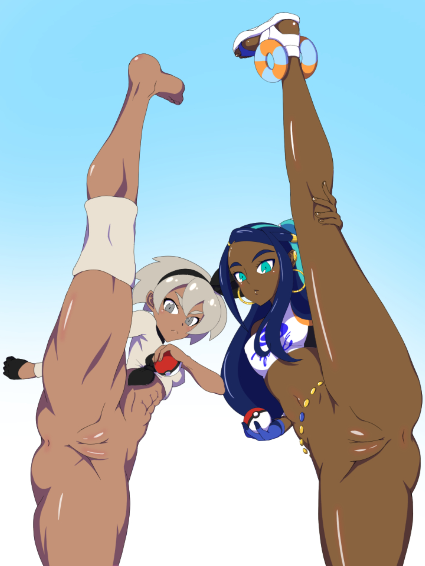 Mmm nice legs (animelegs Anime GIF)