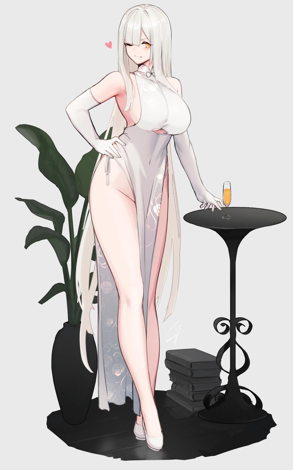 All-White Beauty (Hayabusa) [Original] - Hayabusa