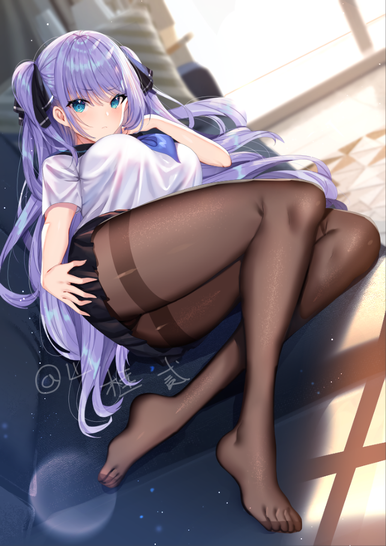 Glittering reclining [Original] - Original